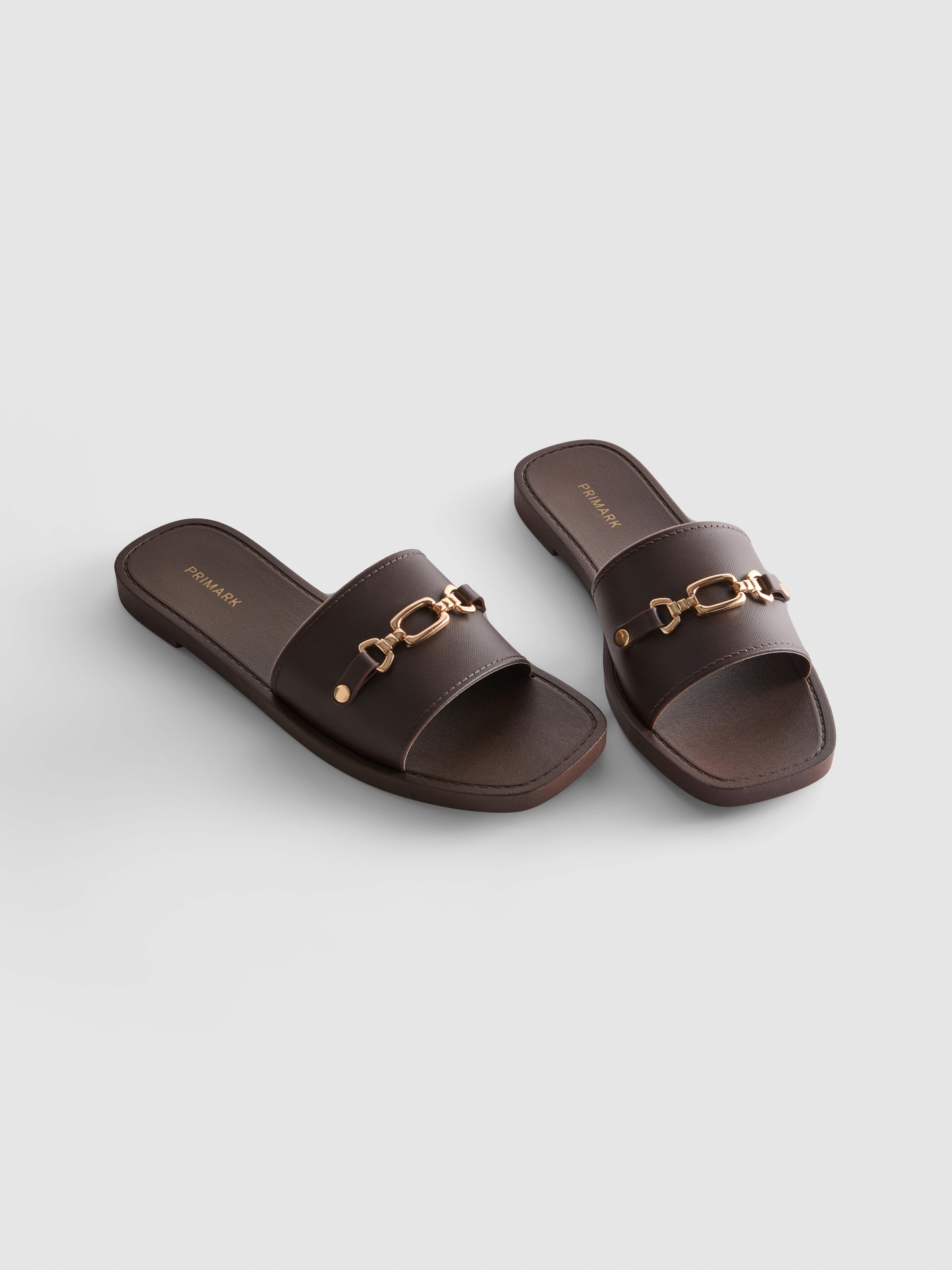 Faux Leather Snaffle Sliders