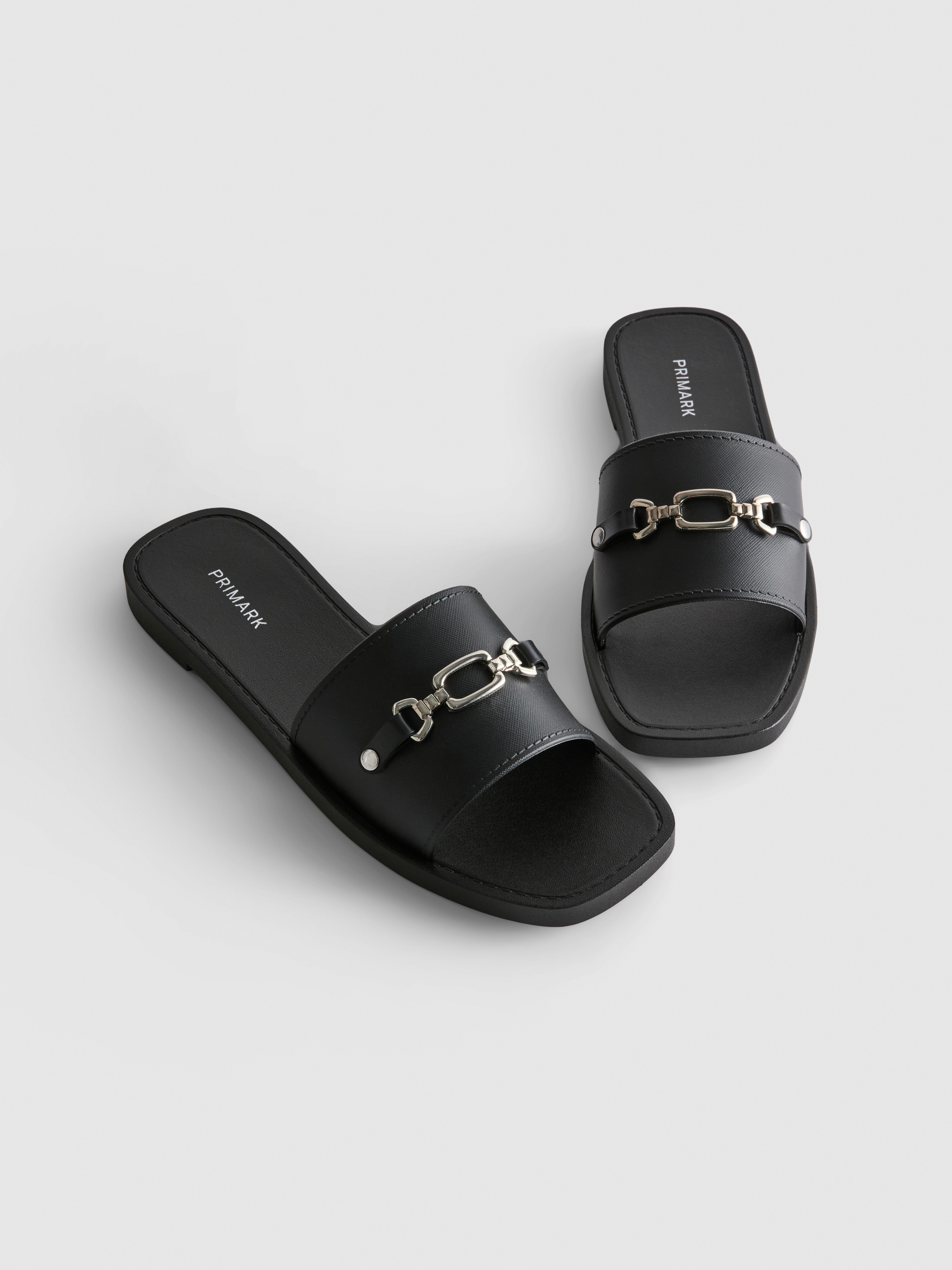 Faux Leather Snaffle Sliders