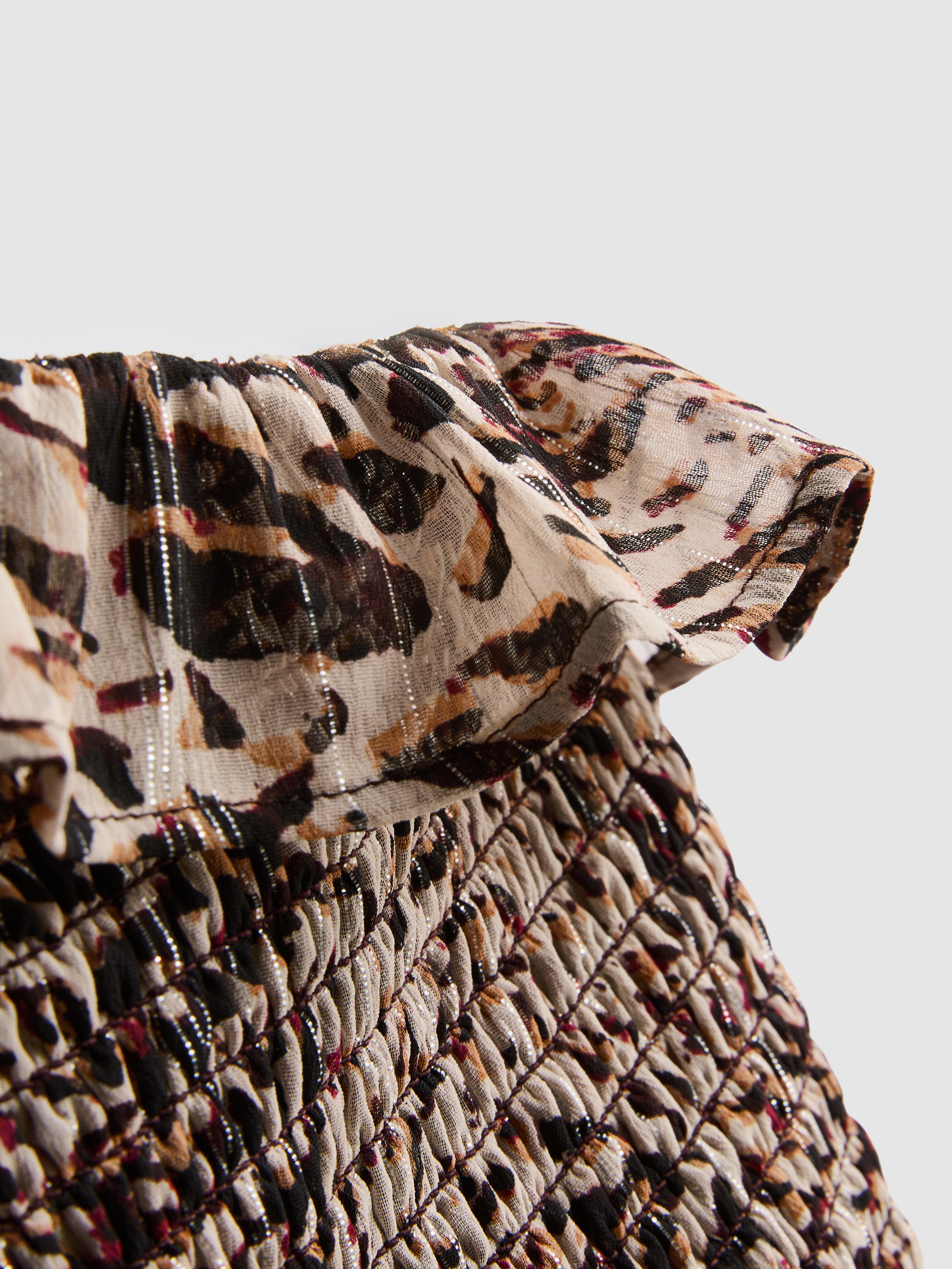 The Primark Scene | Printed One Shoulder Ruffle Top