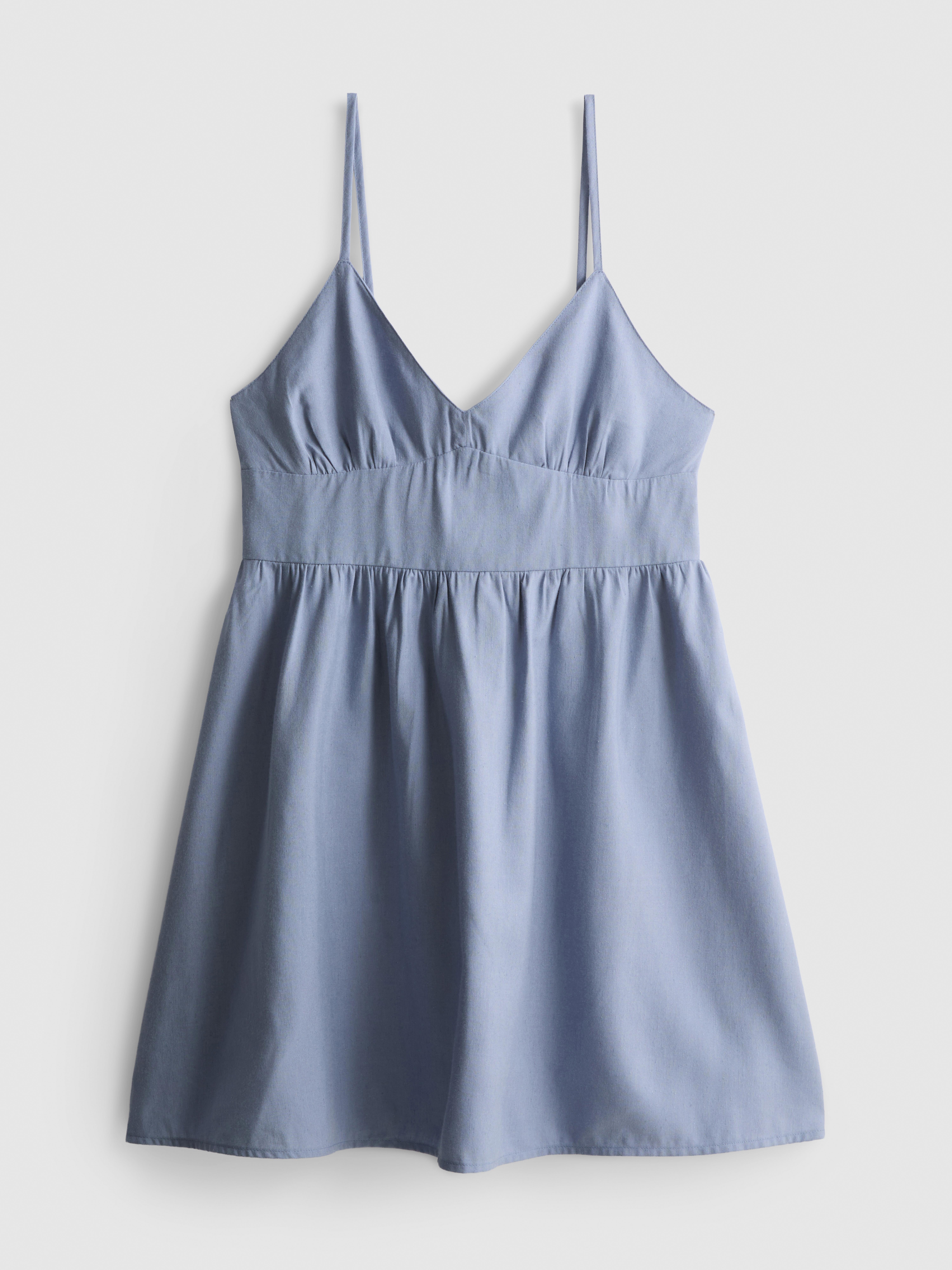 Rochie mini vaporoasă cu croială în A