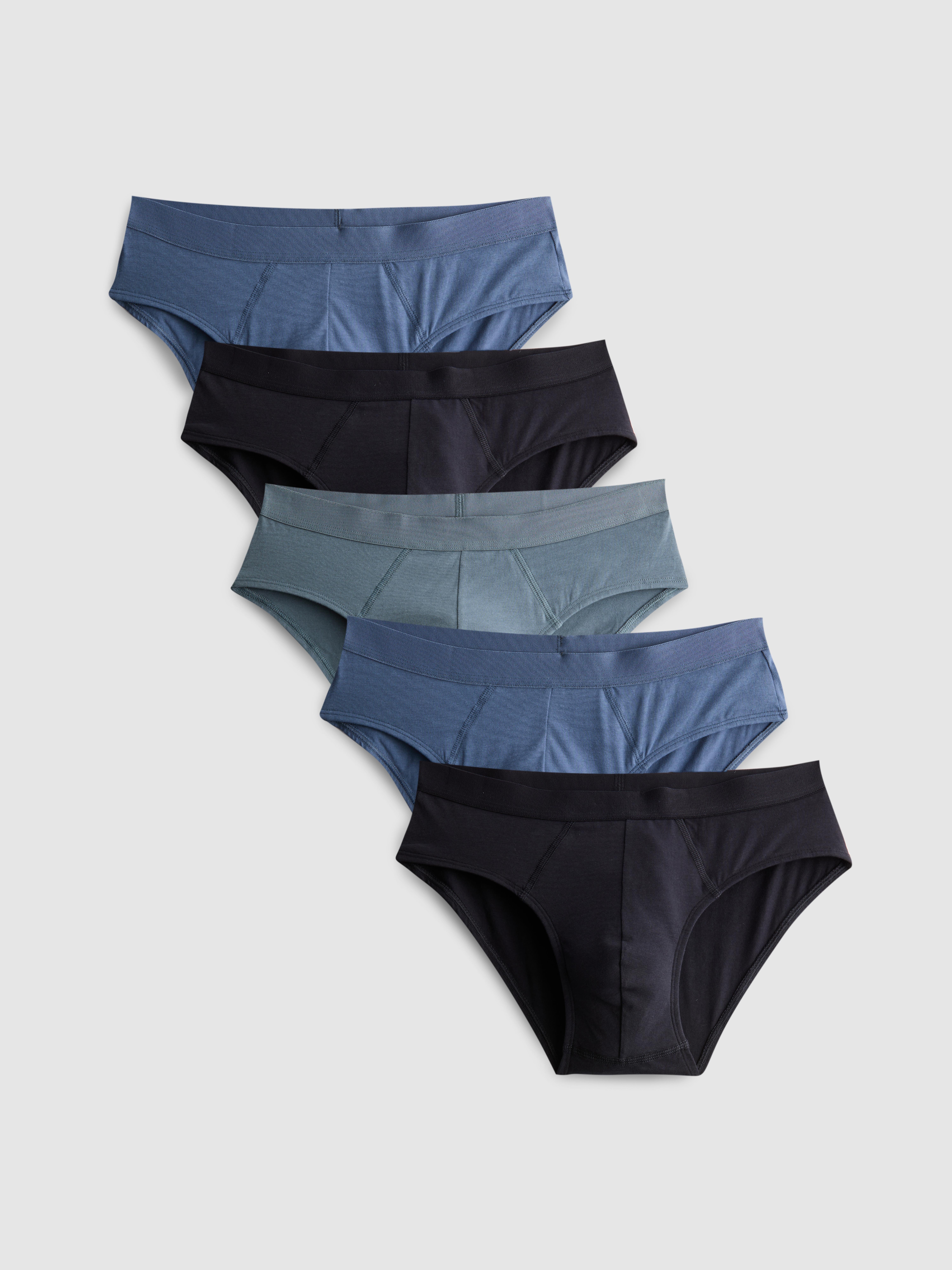 Katoenrijke slips, set van 5
