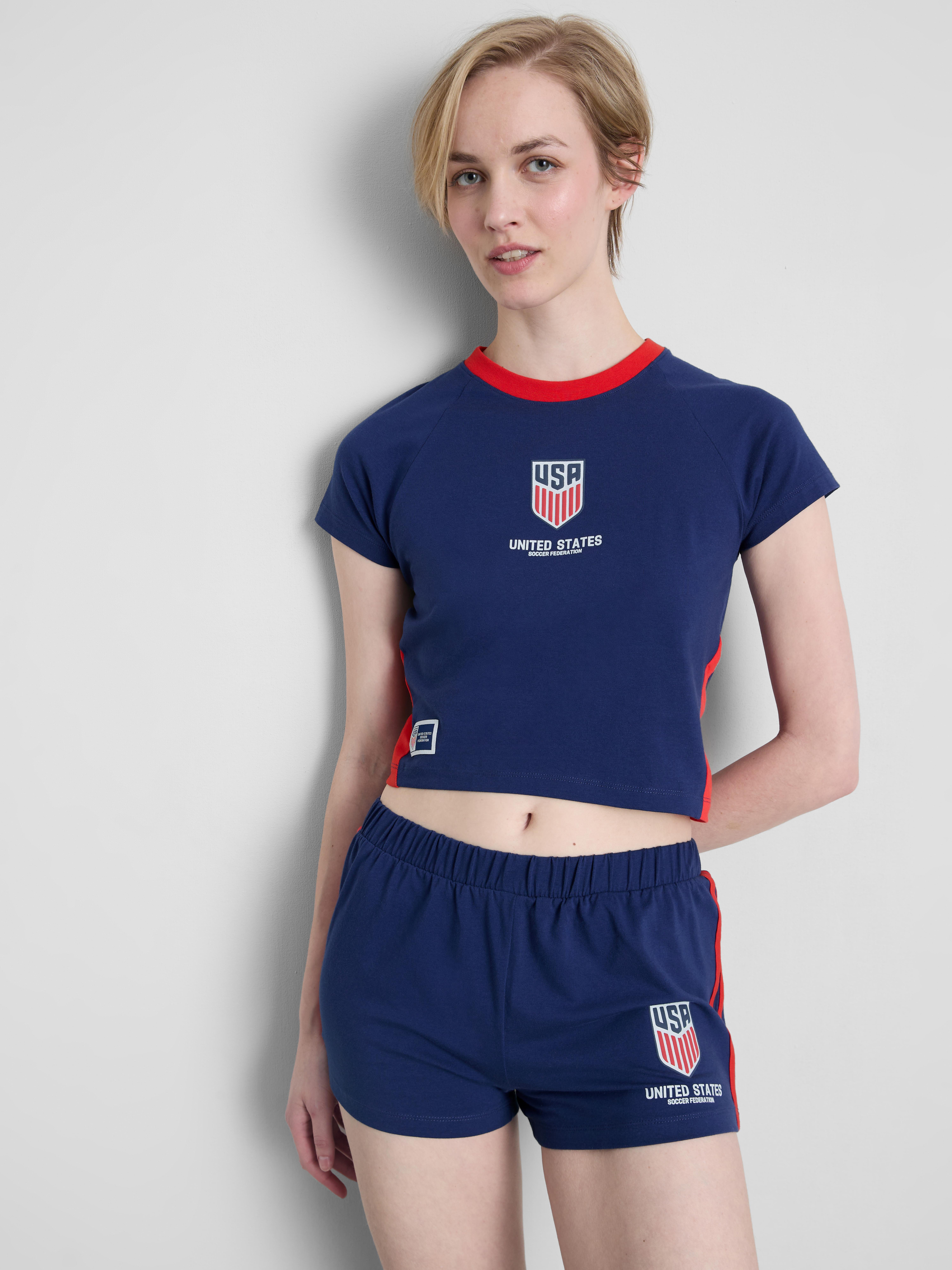 USA Football Shorty Pajamas