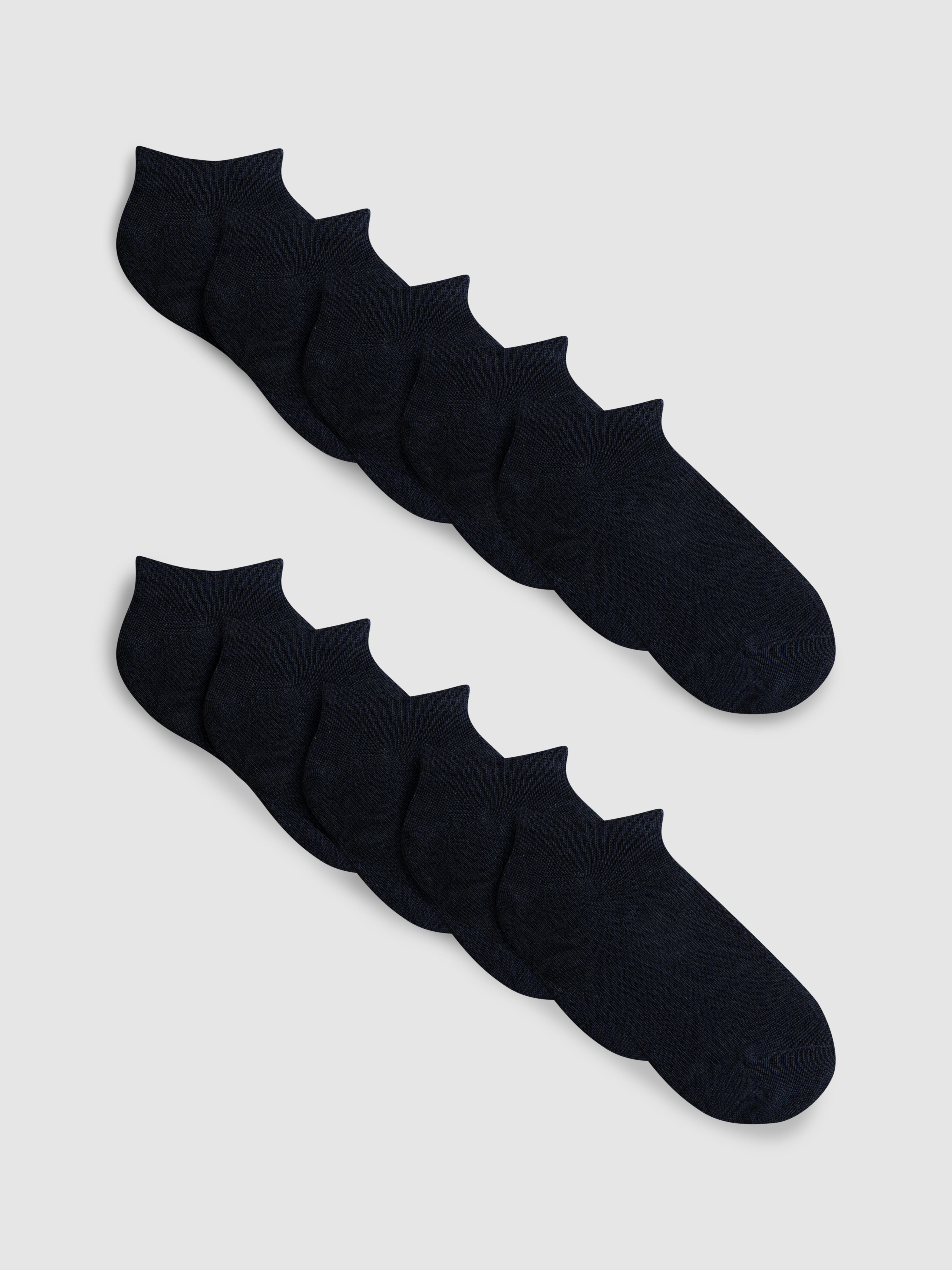 10pk Cotton-Rich Crew Socks