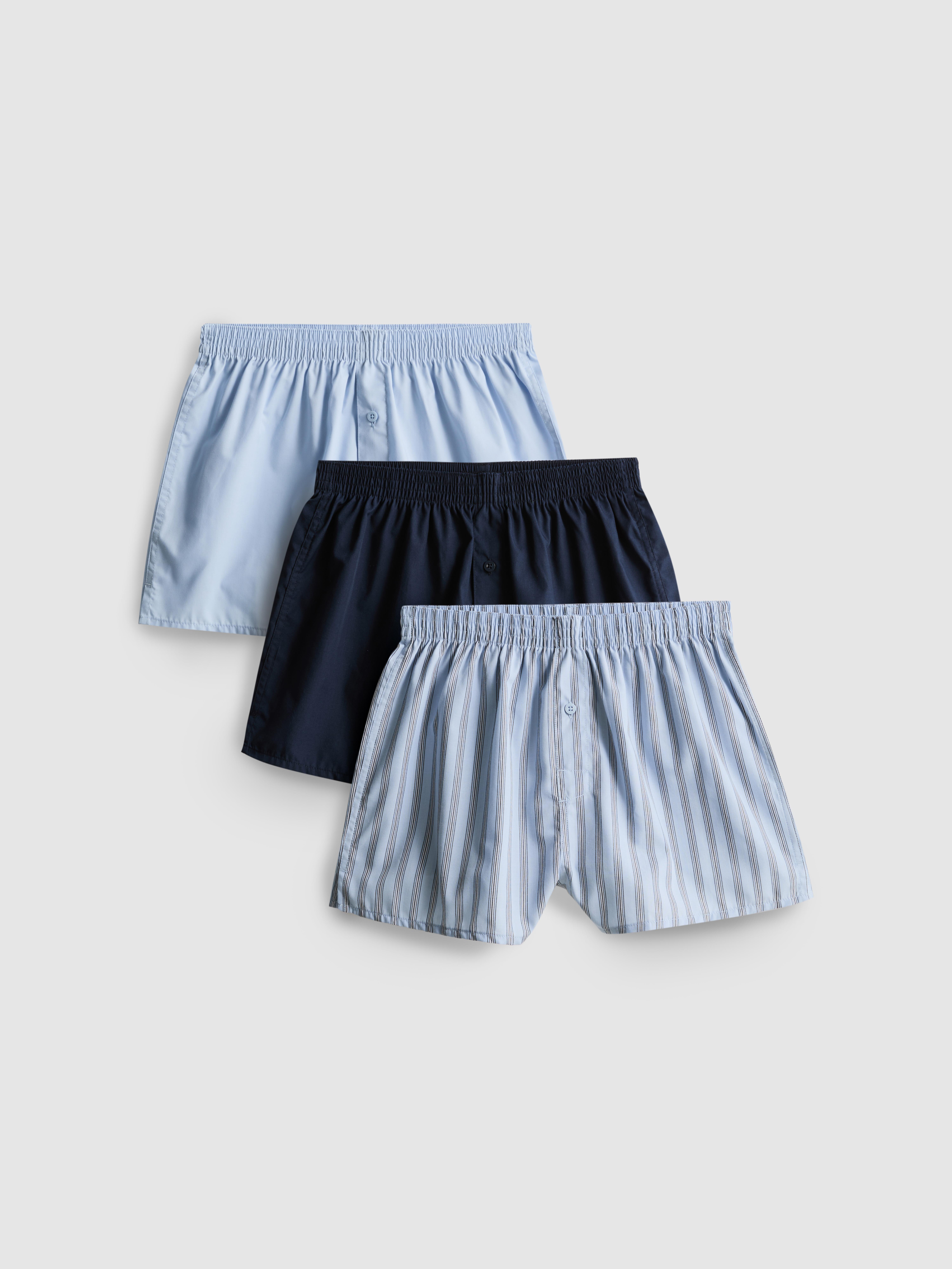 3pk Stripe Boxer Shorts