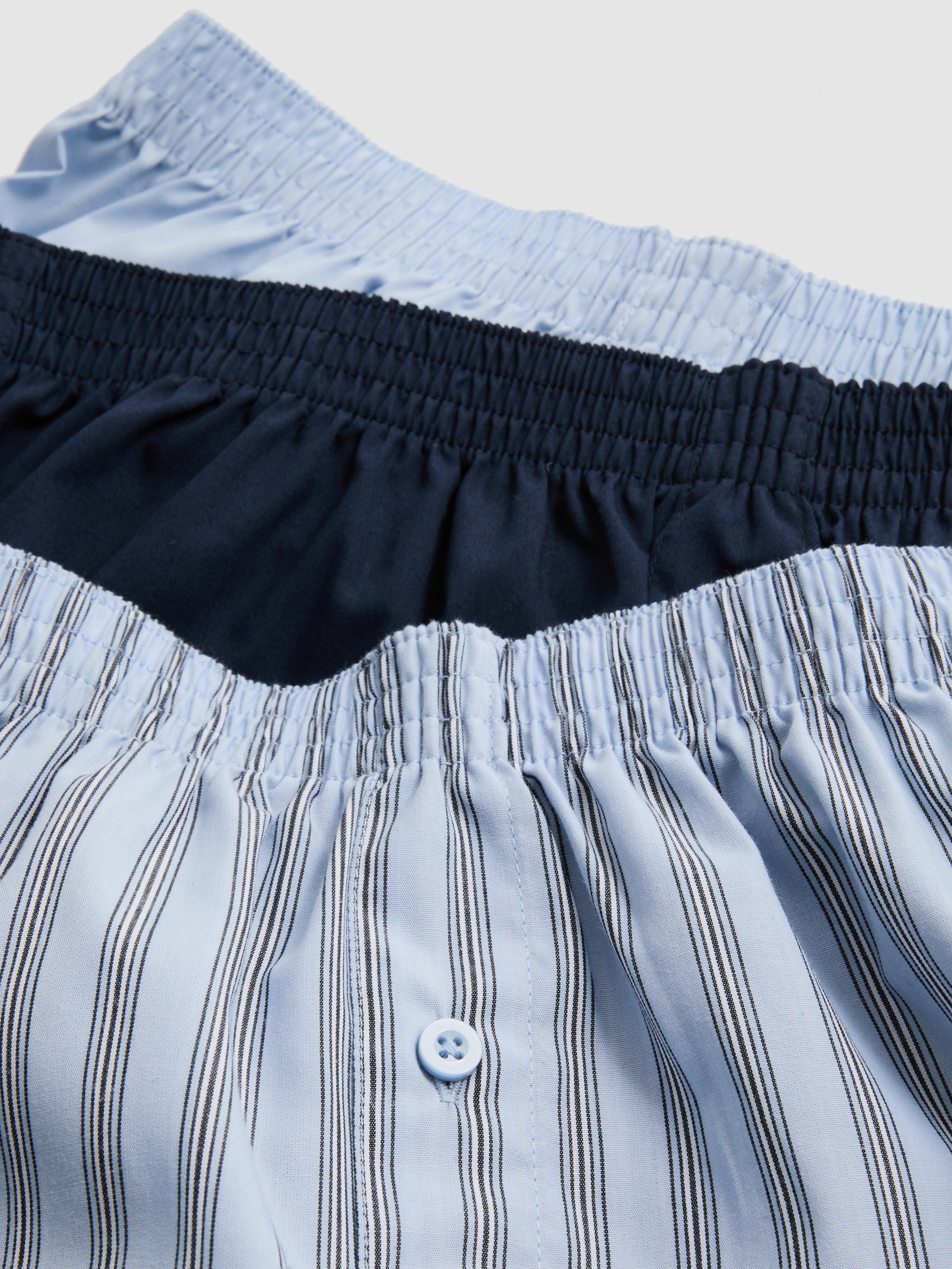 3pk Stripe Boxer Shorts