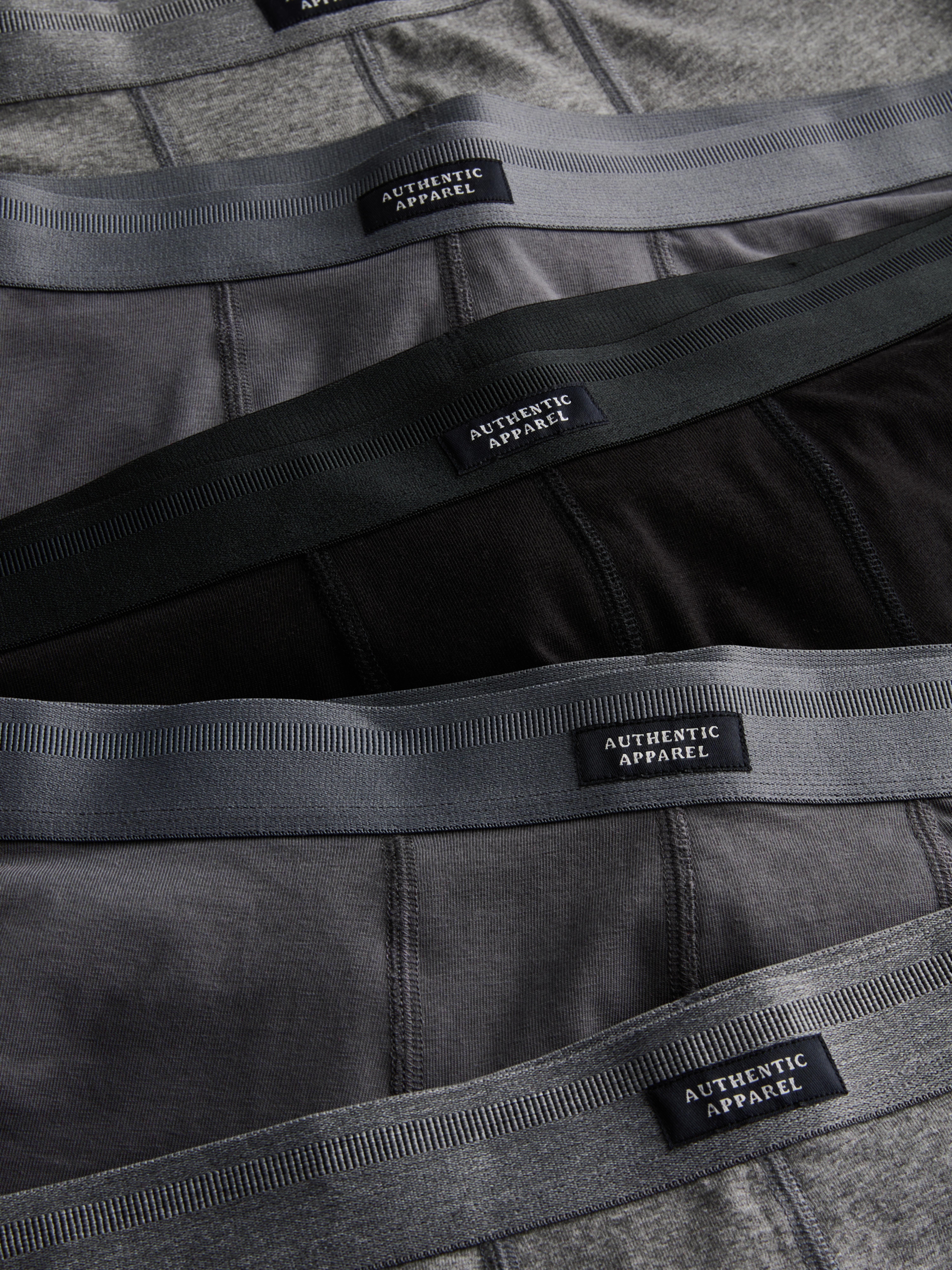 5pk Elastic-Waist Trunks