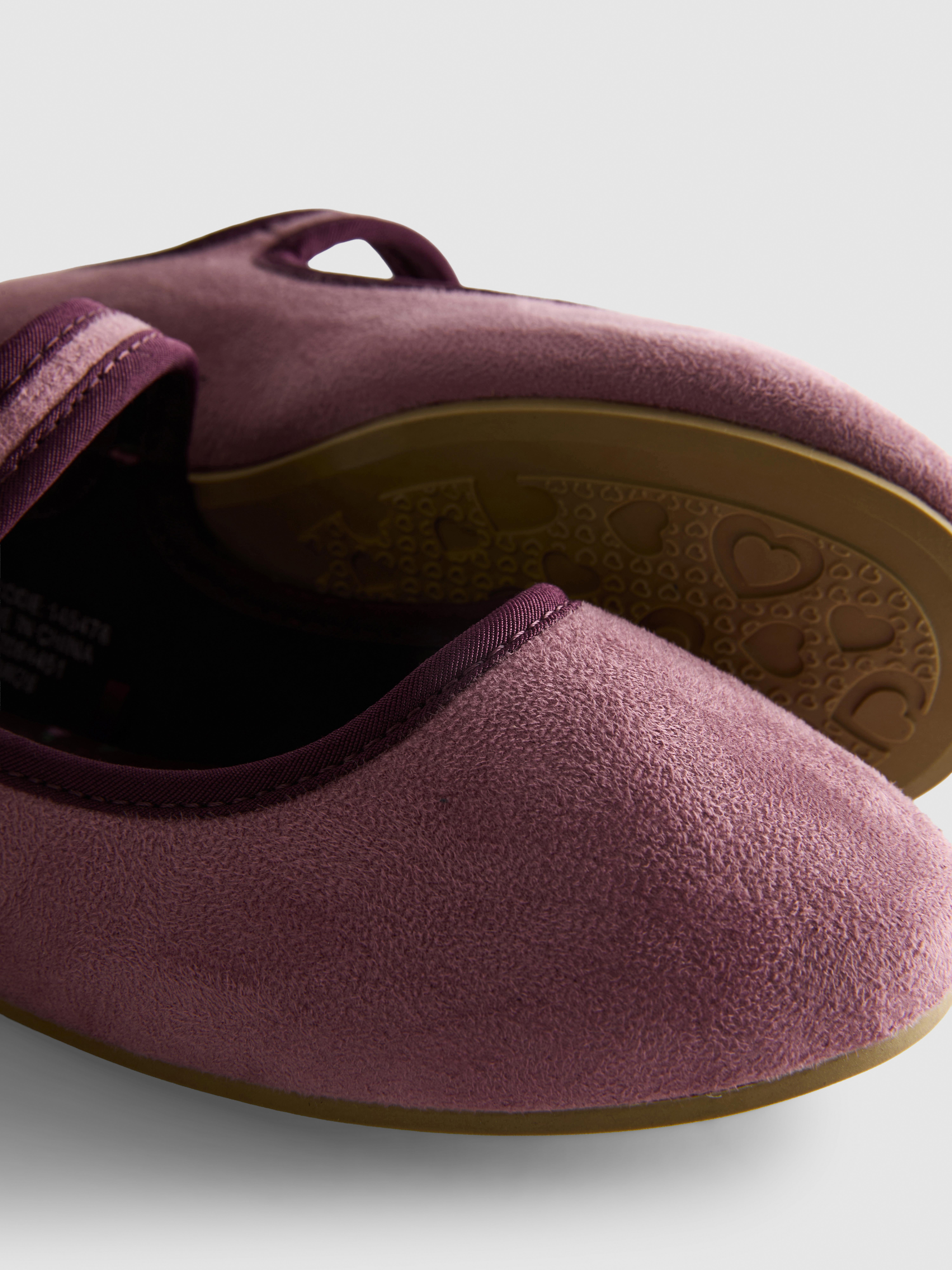 Faux Suede Flats