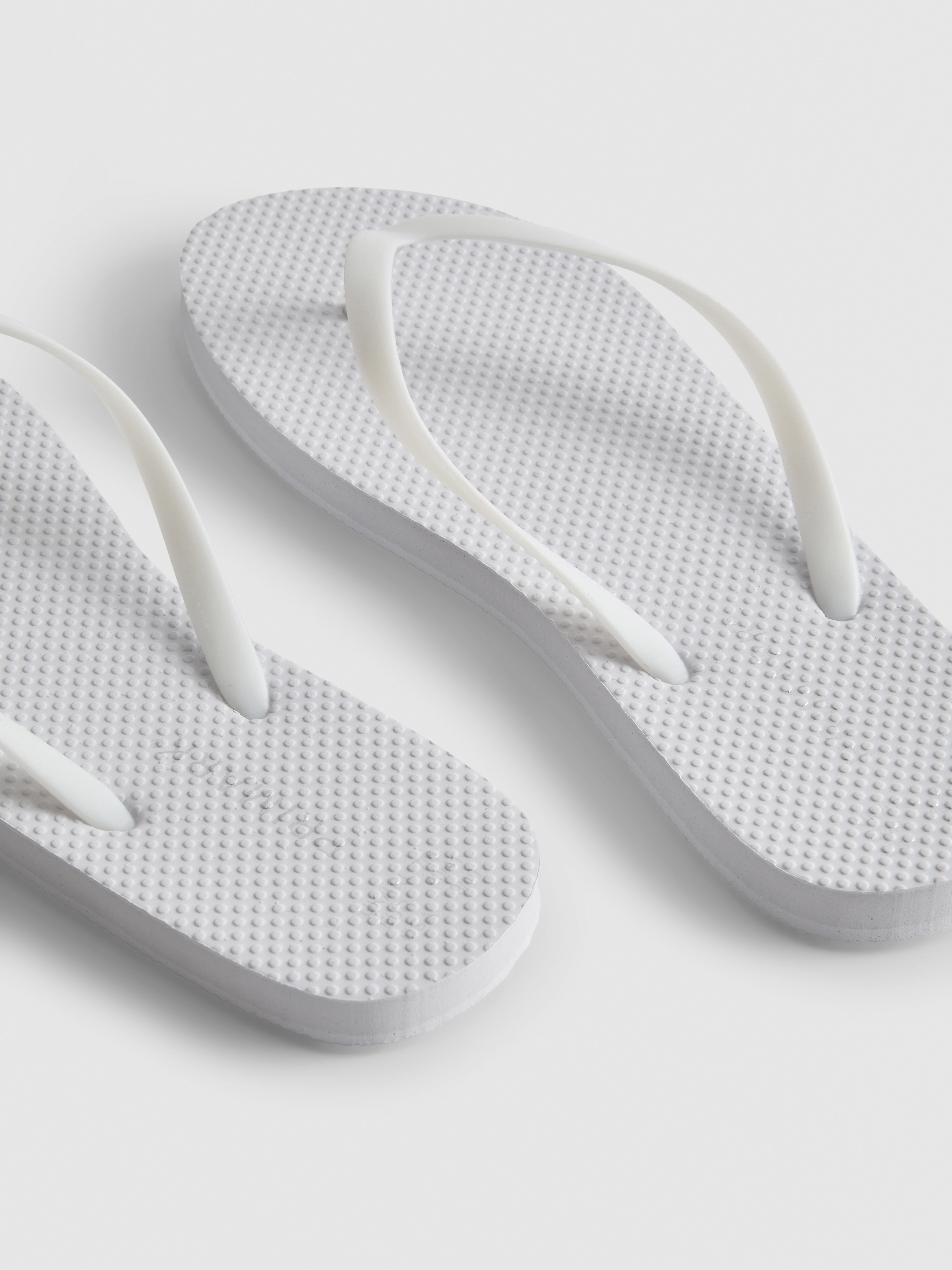 Chunky-Sole Flip Flops