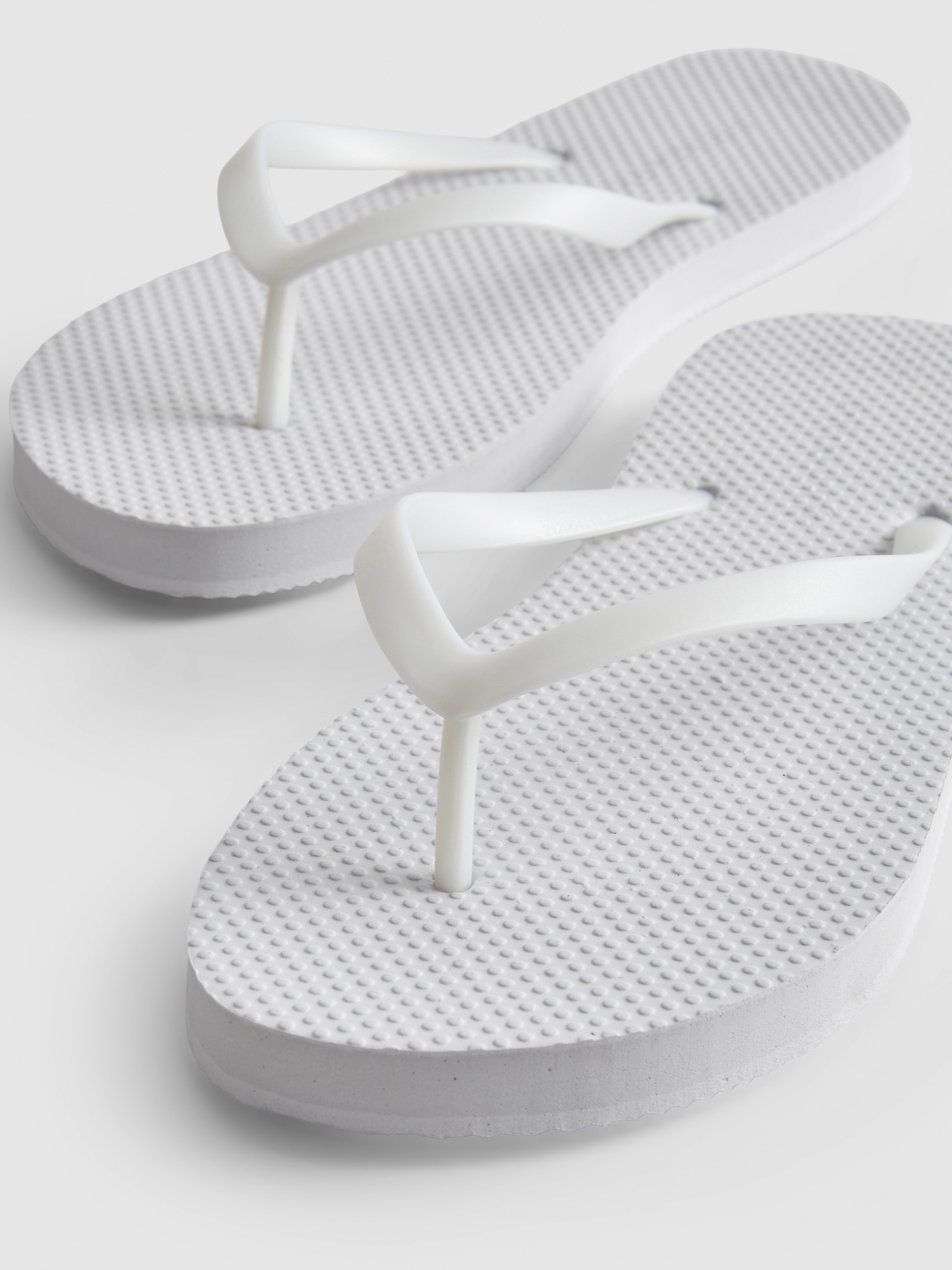 Chunky-Sole Flip Flops