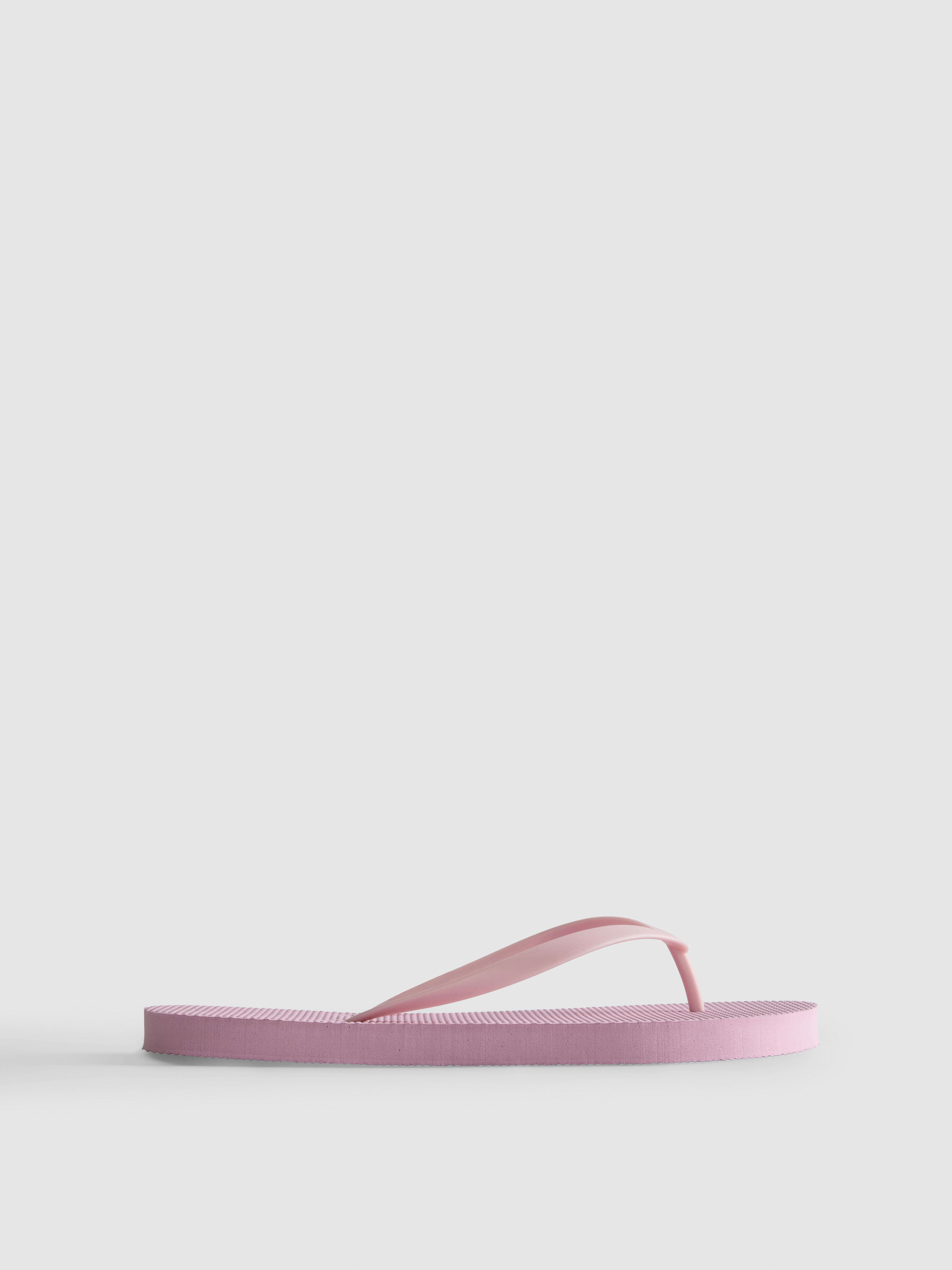 Chunky-Sole Flip Flops