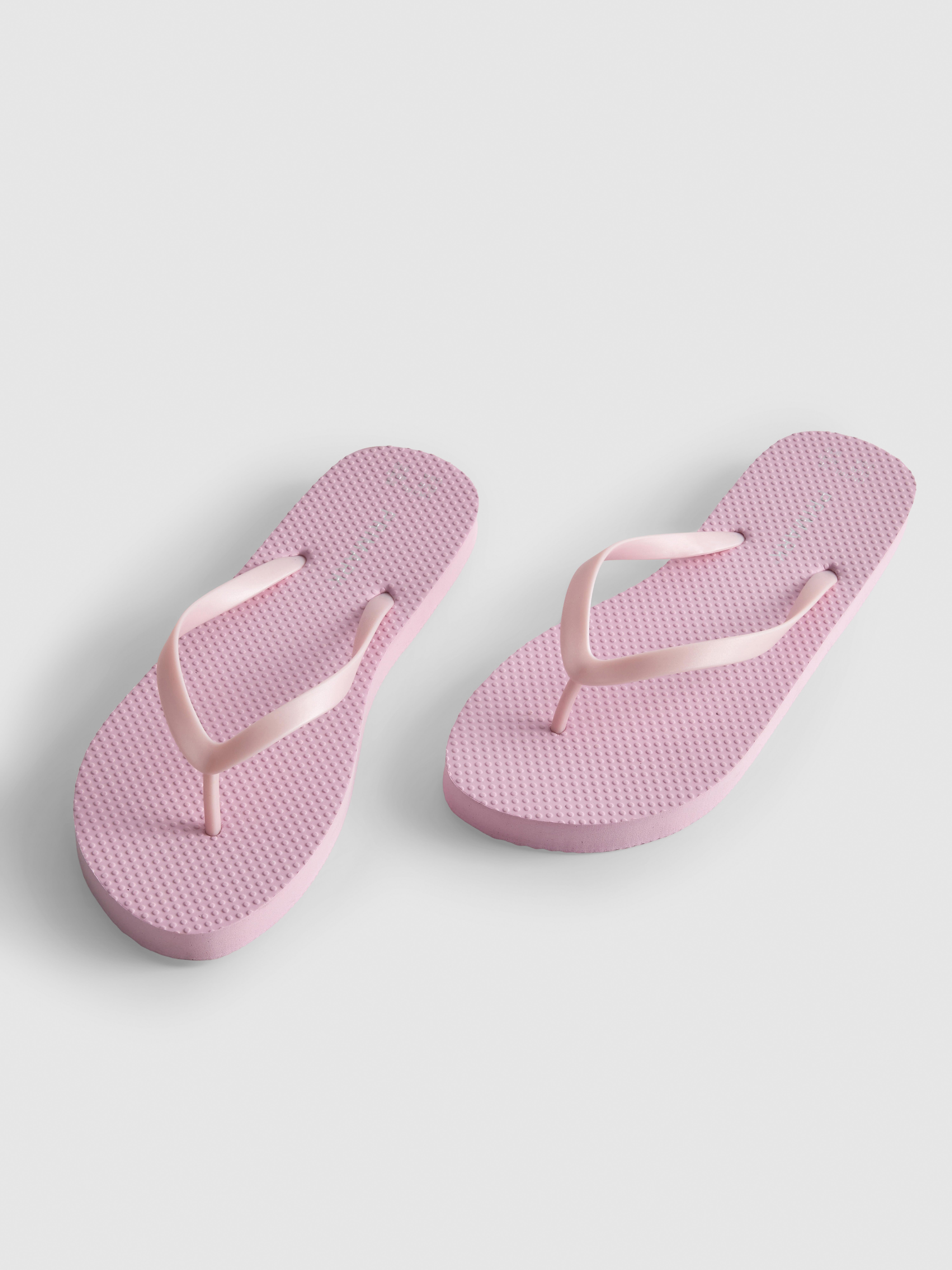 Chunky-Sole Flip Flops