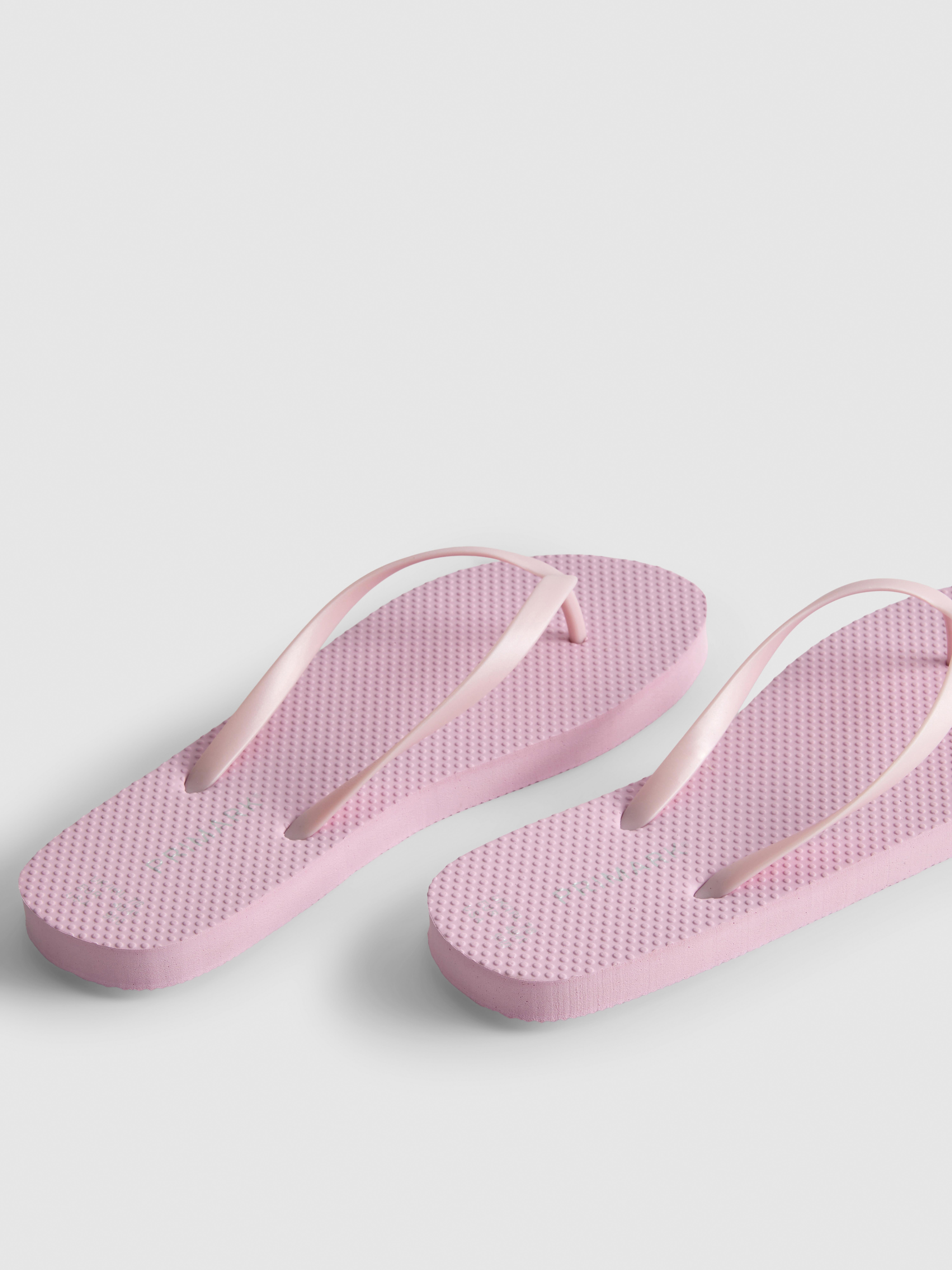 Chunky-Sole Flip Flops