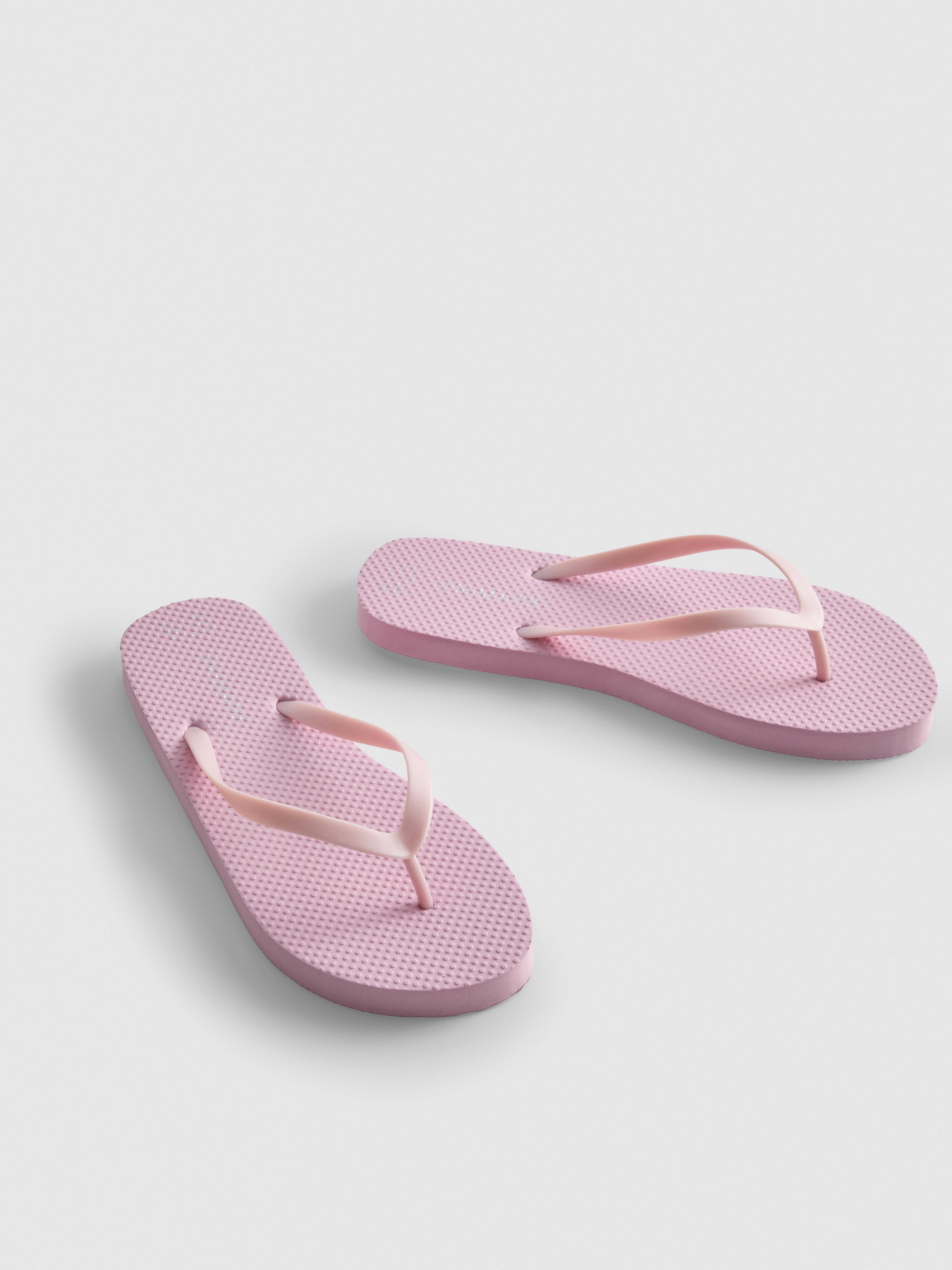 Chunky-Sole Flip Flops