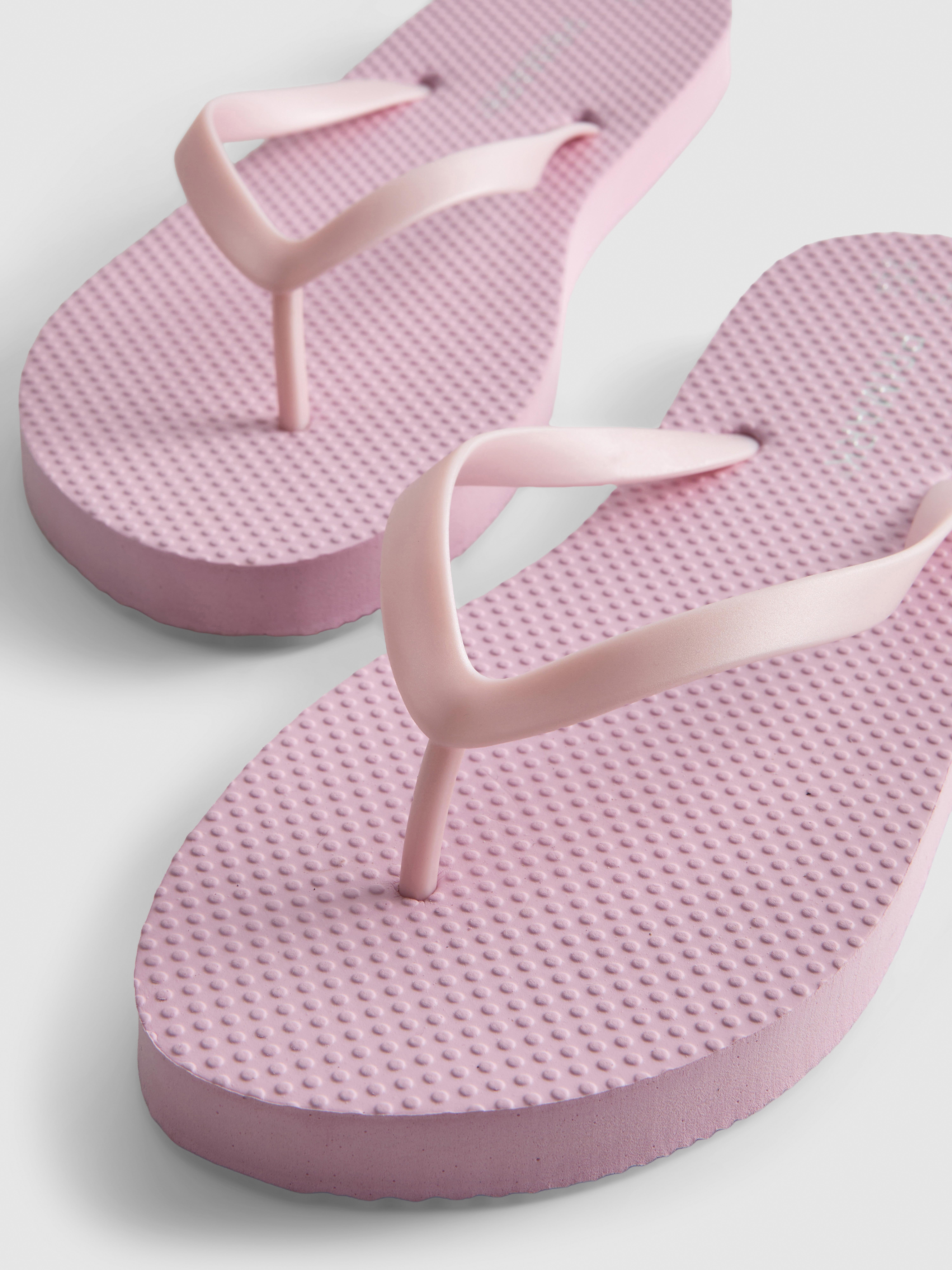 Chunky-Sole Flip Flops