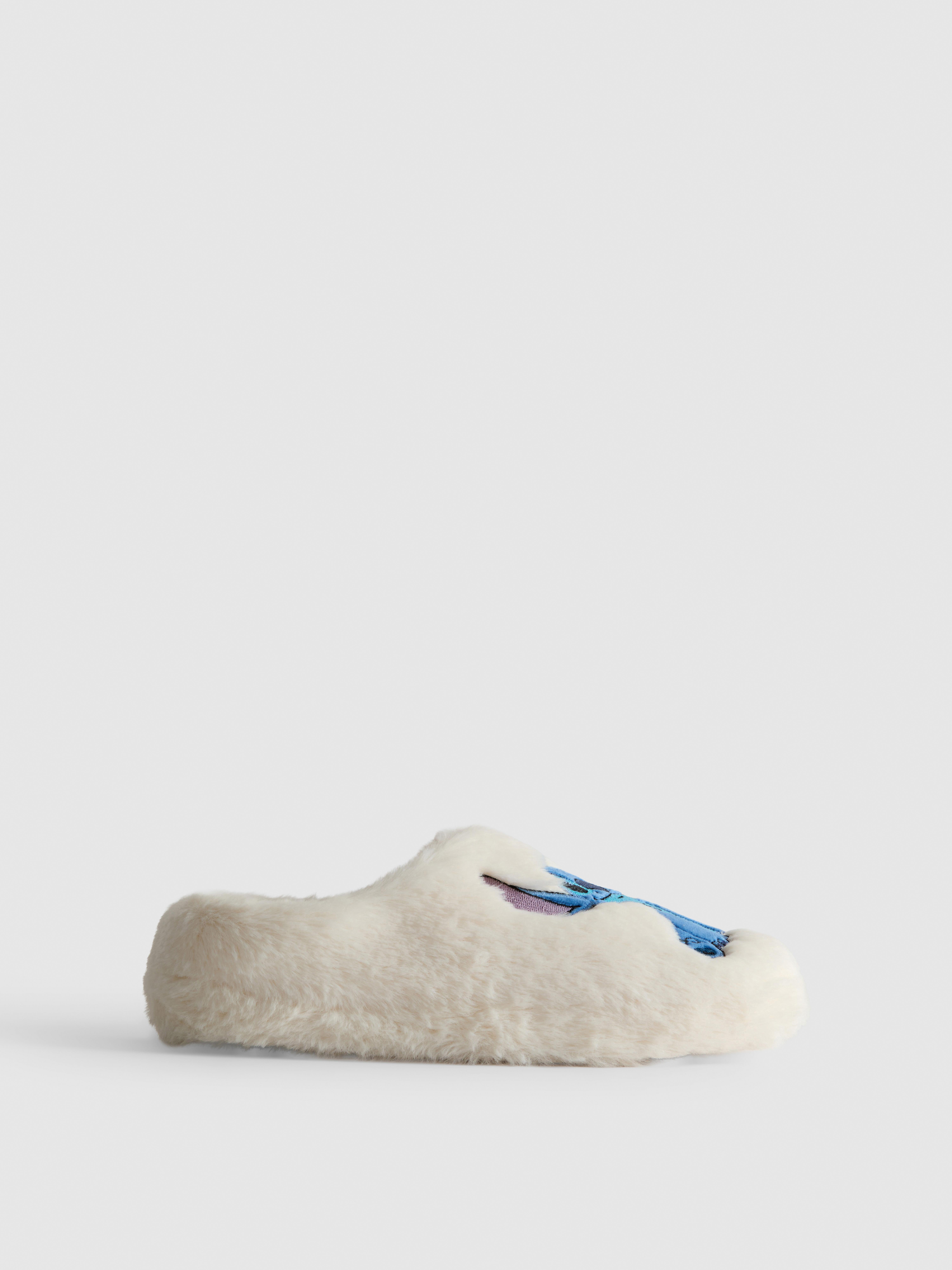 Disney's Stitch Plush Mule Slippers