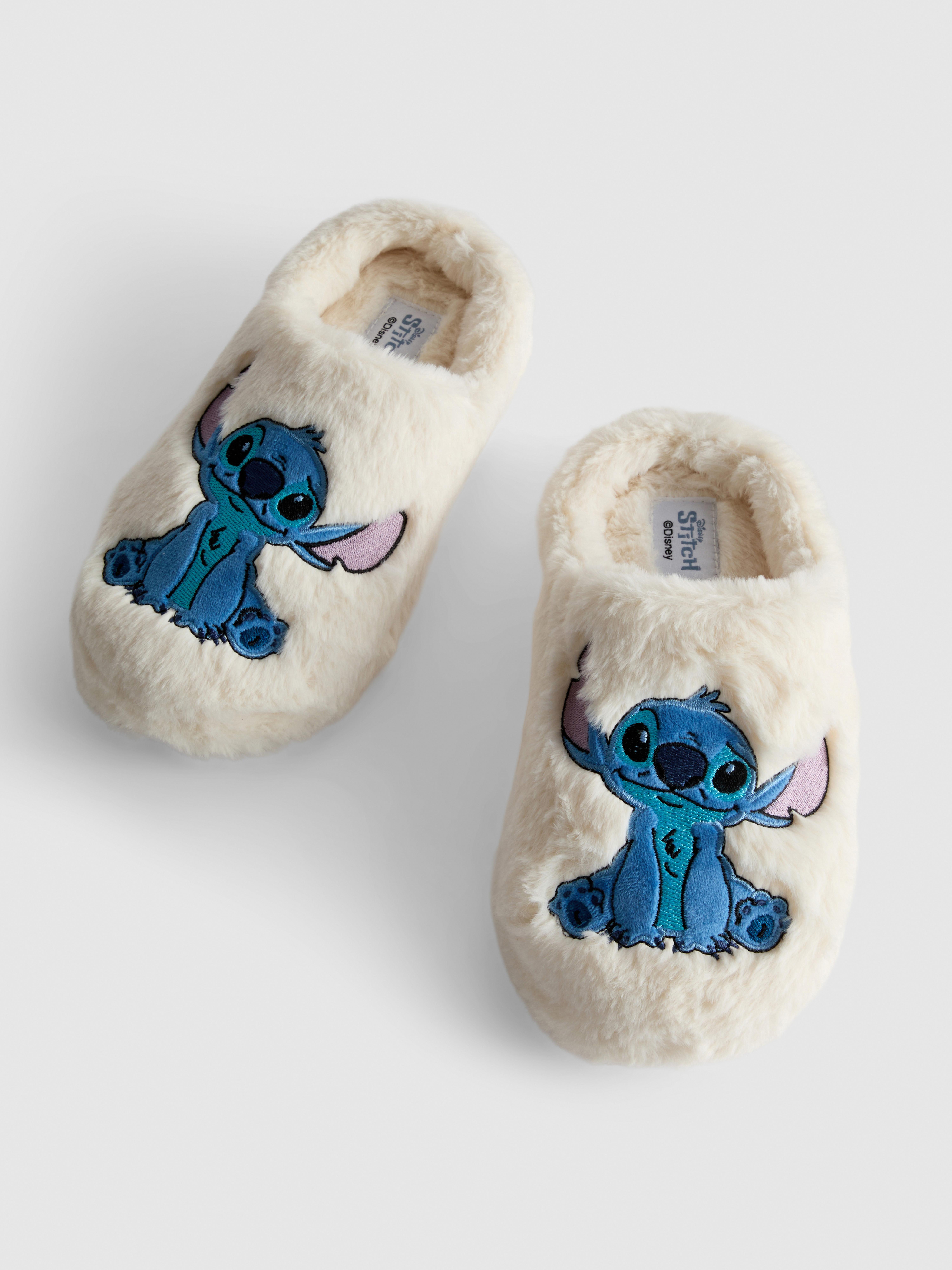 Disney's Stitch Plush Mule Slippers