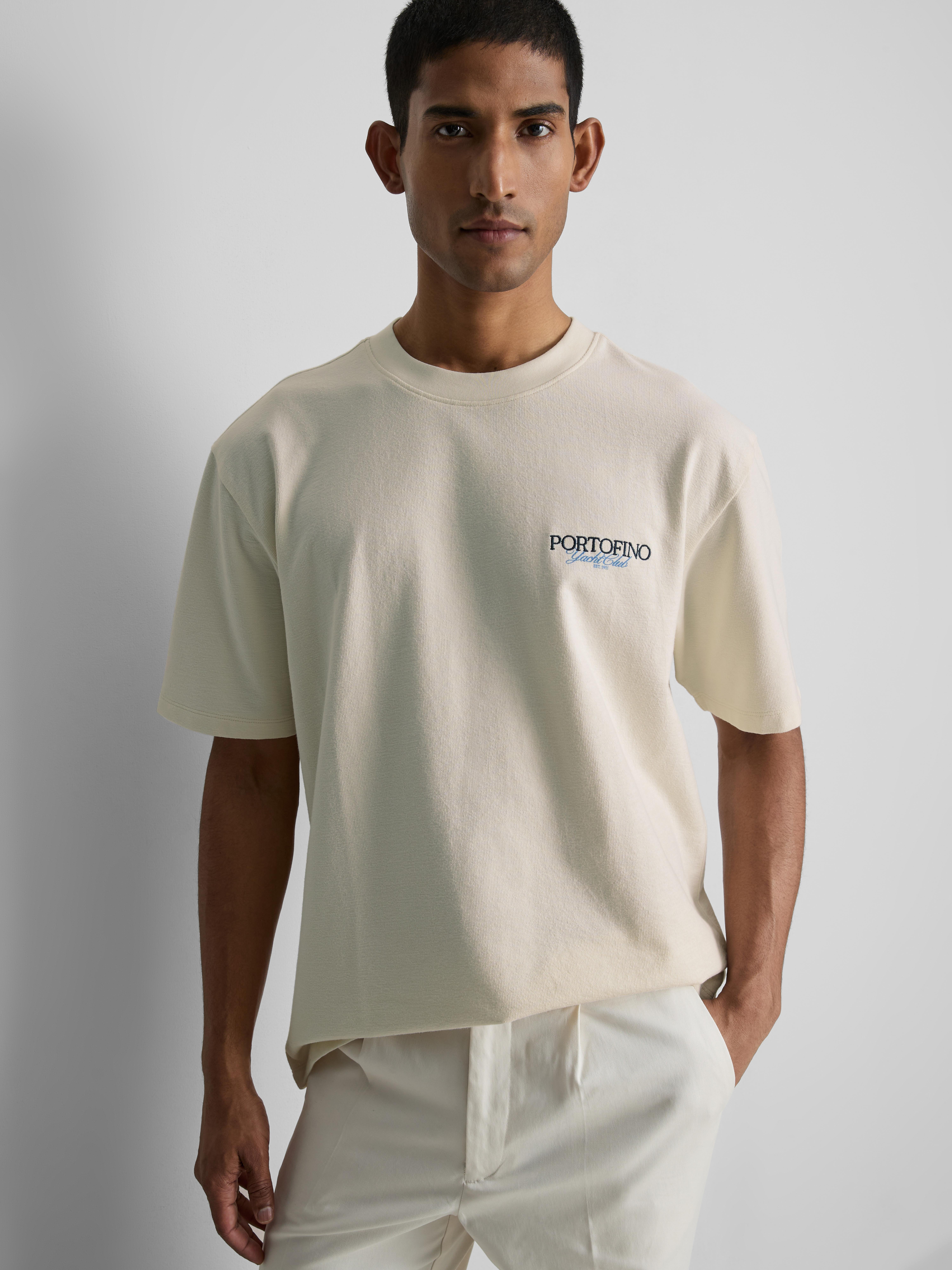 Portofino Textured Graphic T-Shirt