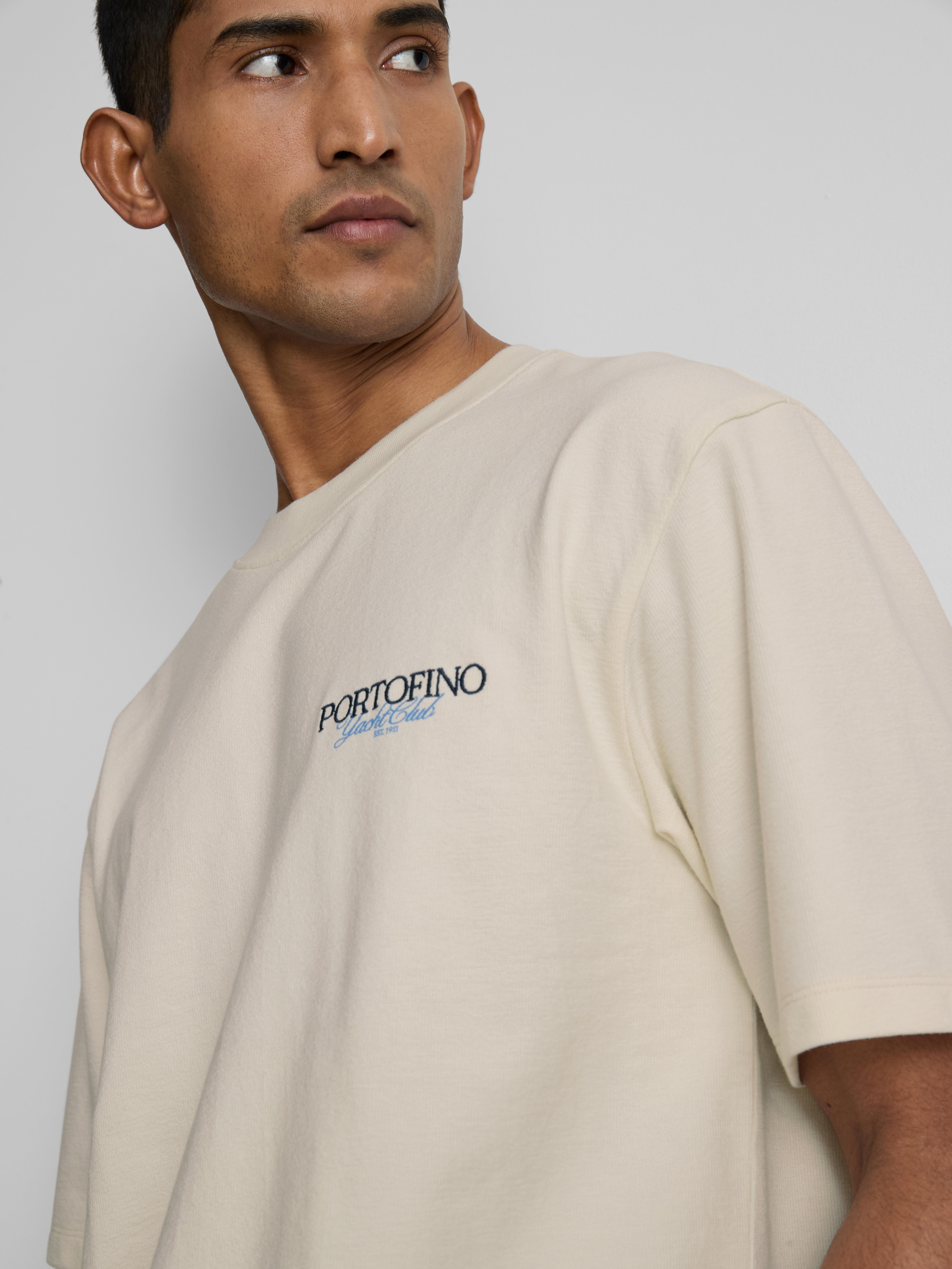 Portofino Textured Graphic T-Shirt