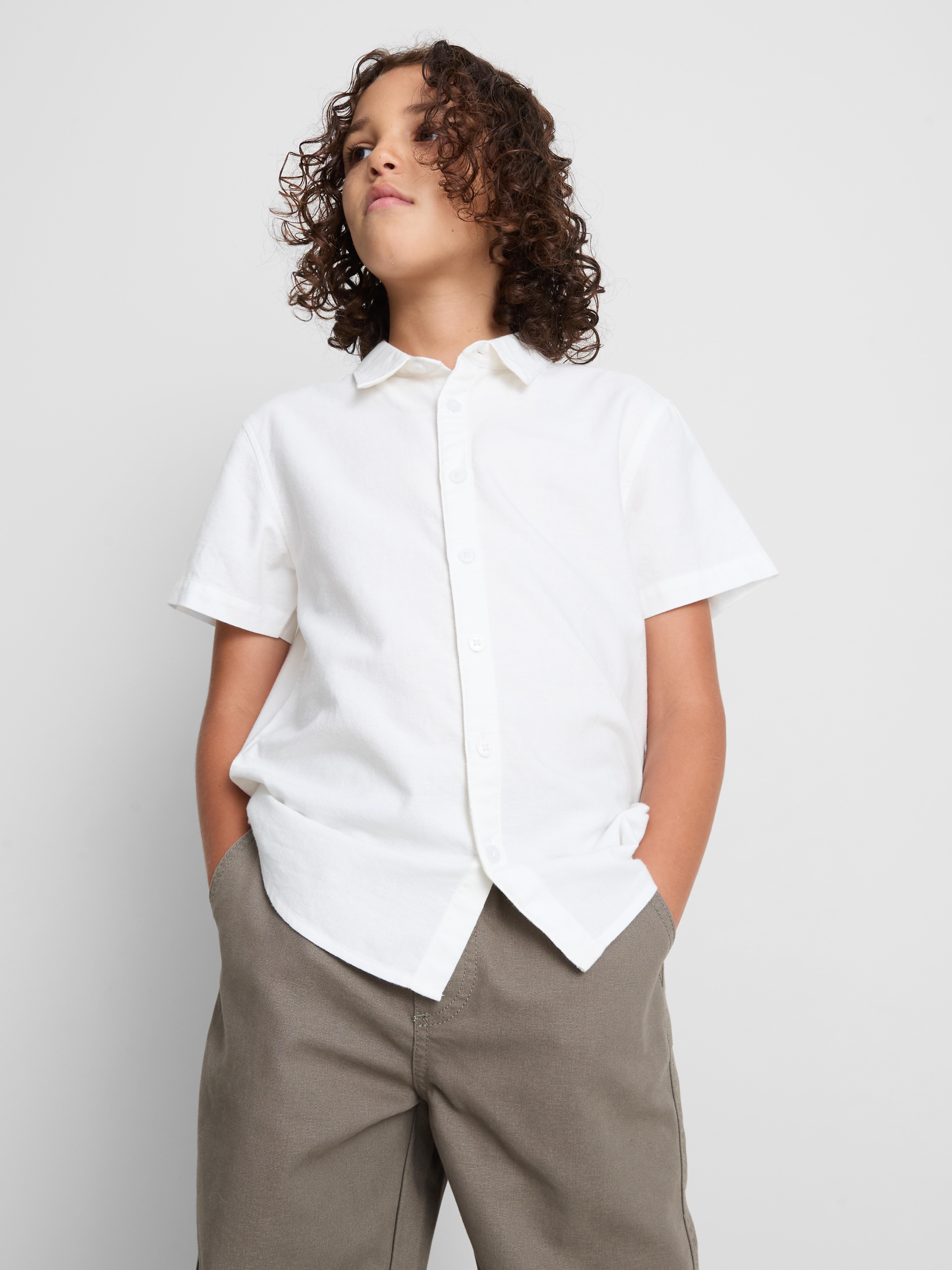 7-15yrs | Pure Cotton Oxford Shirt