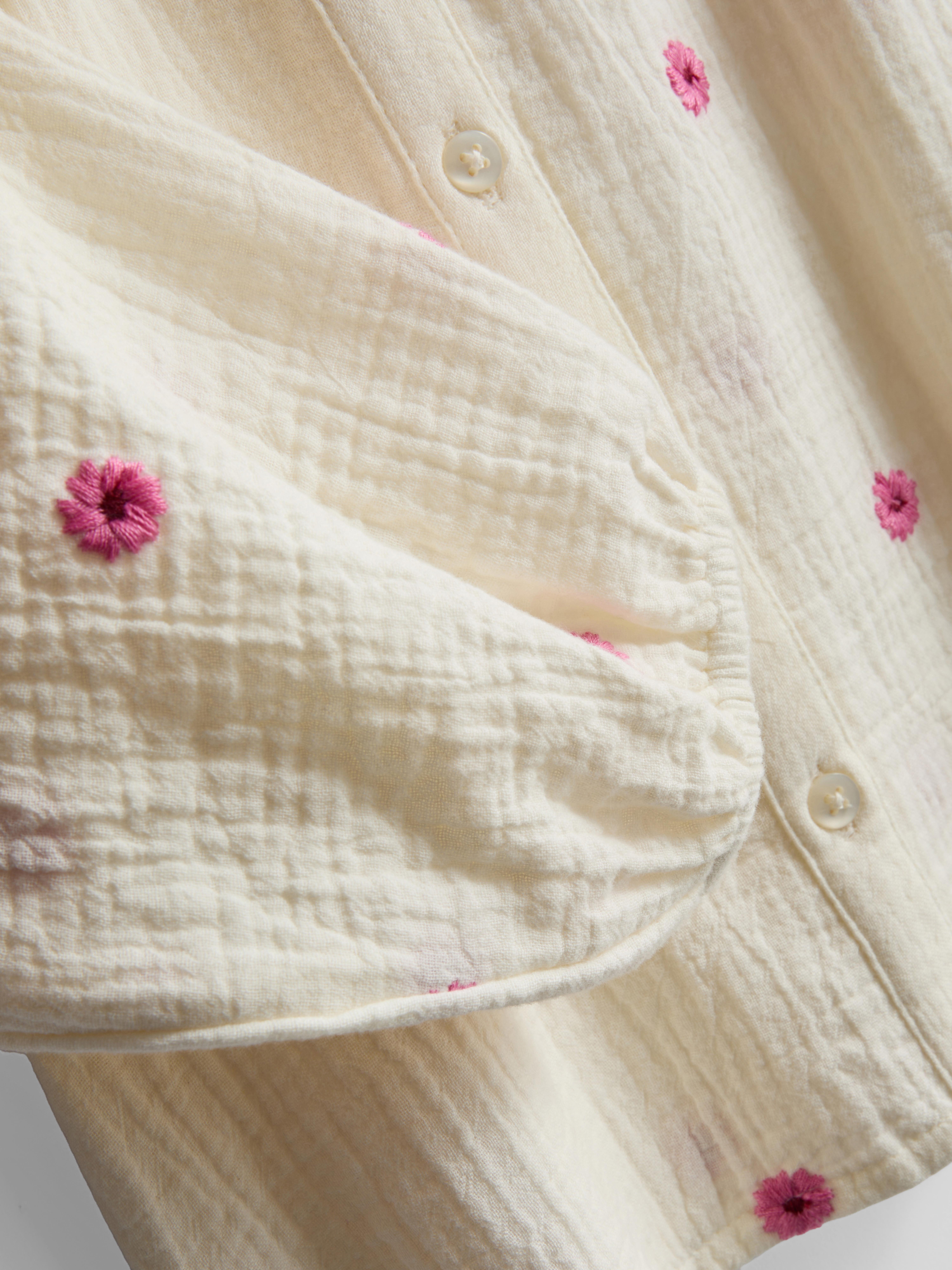 1-9yrs | Crochet Collared Blouse