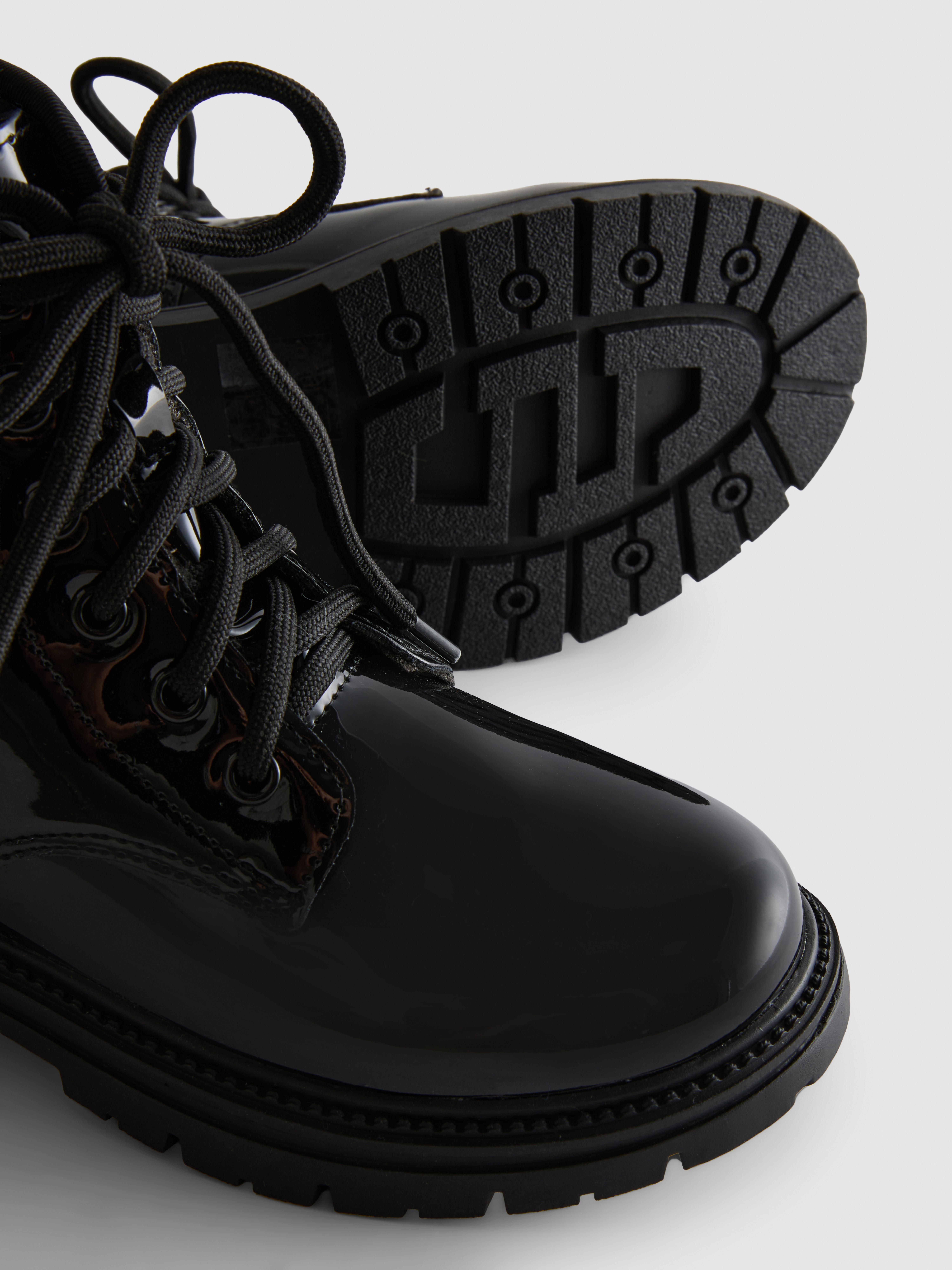 Lace-Up Ankle Boots