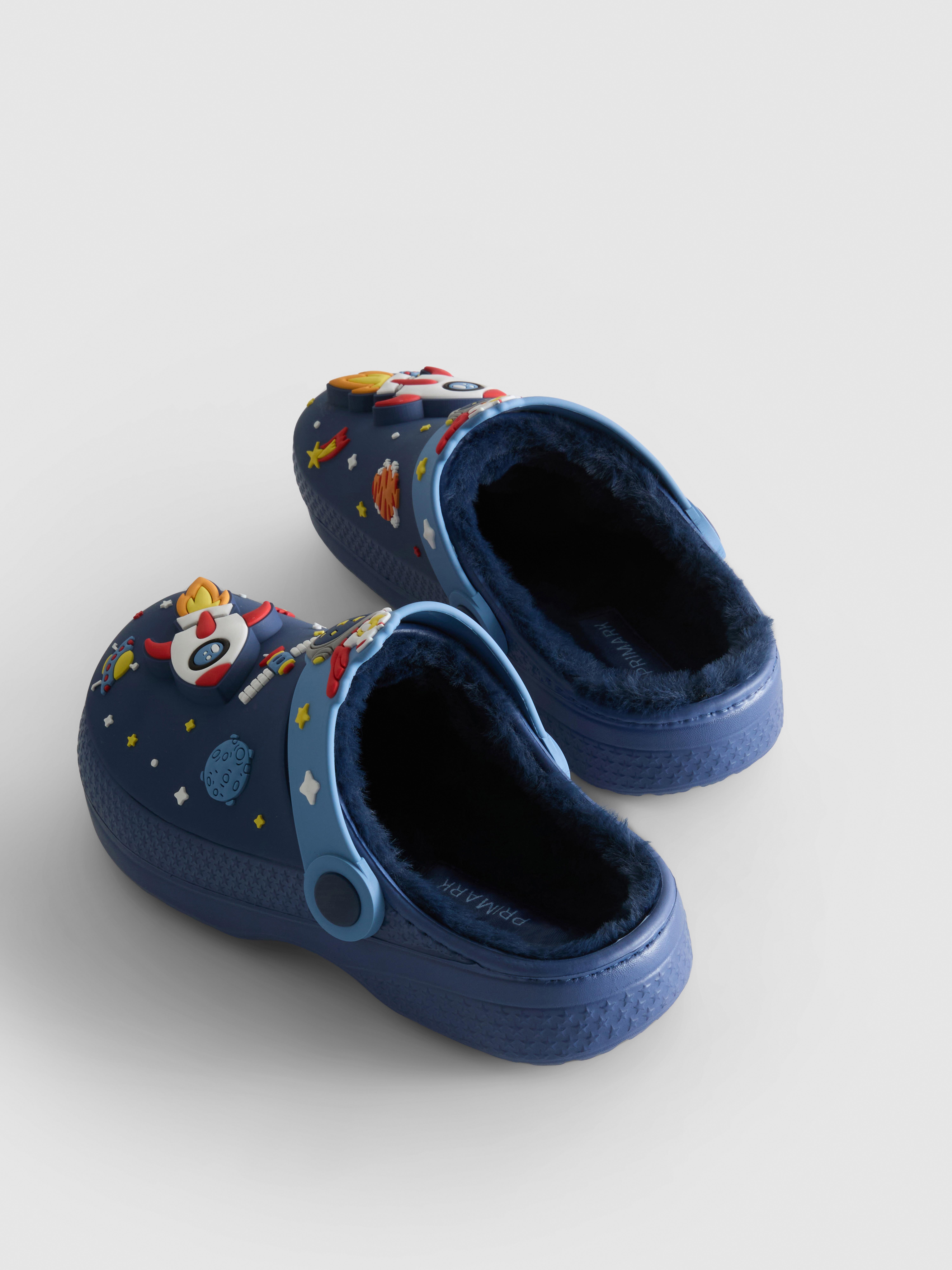 Space Charm Lined Clogs