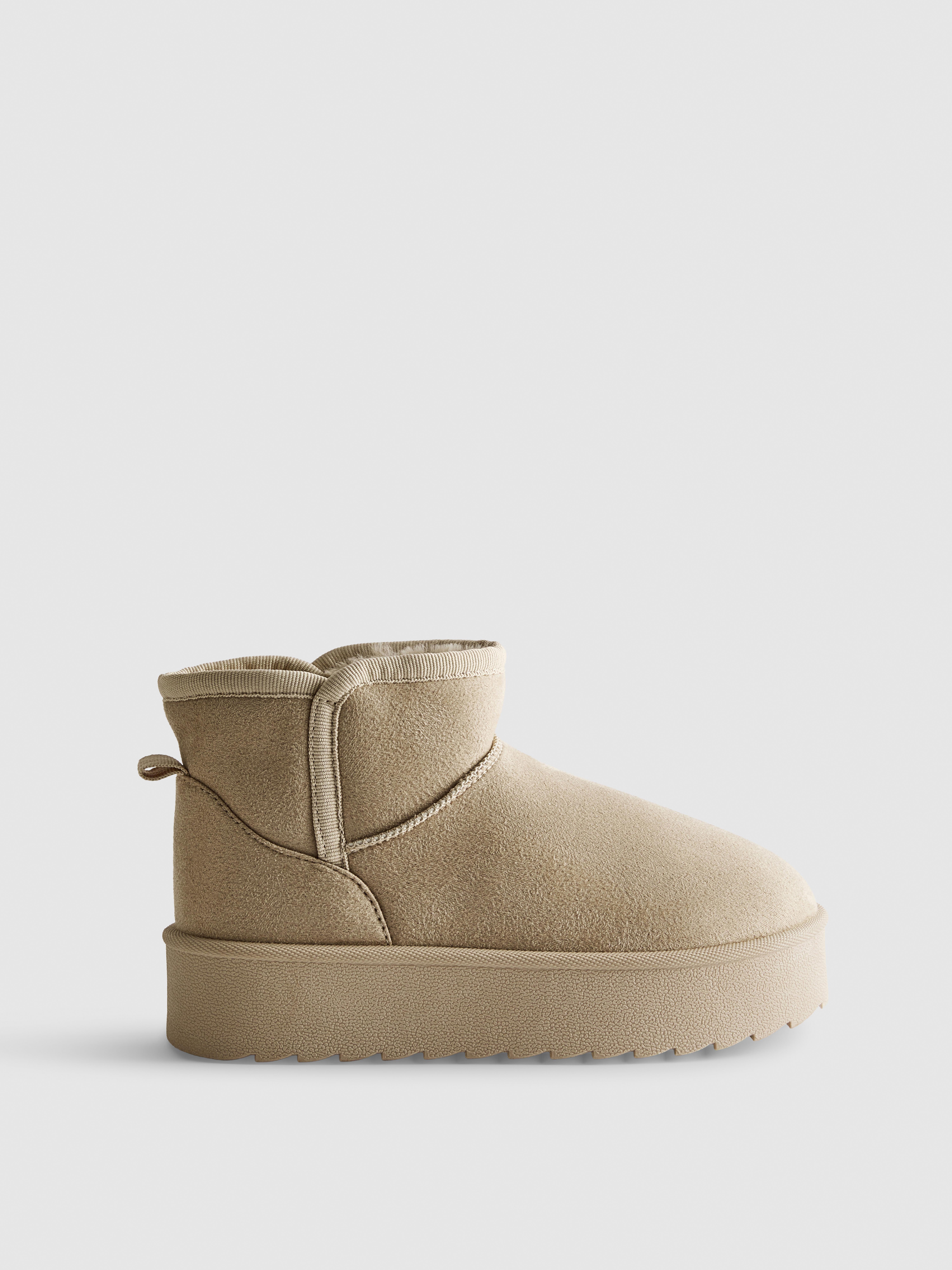 Chunky Sole Ankle Boots