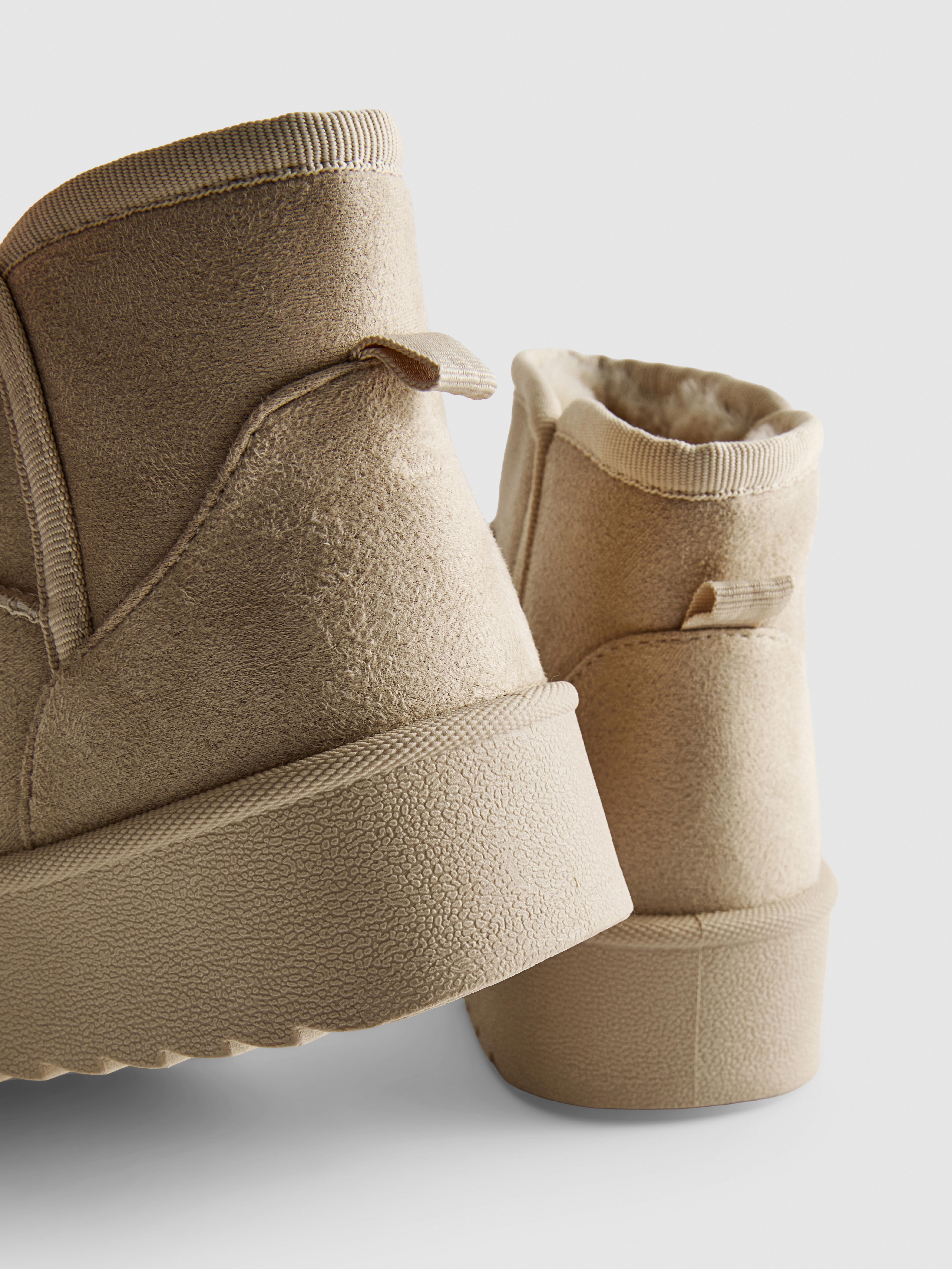 Chunky Sole Ankle Boots