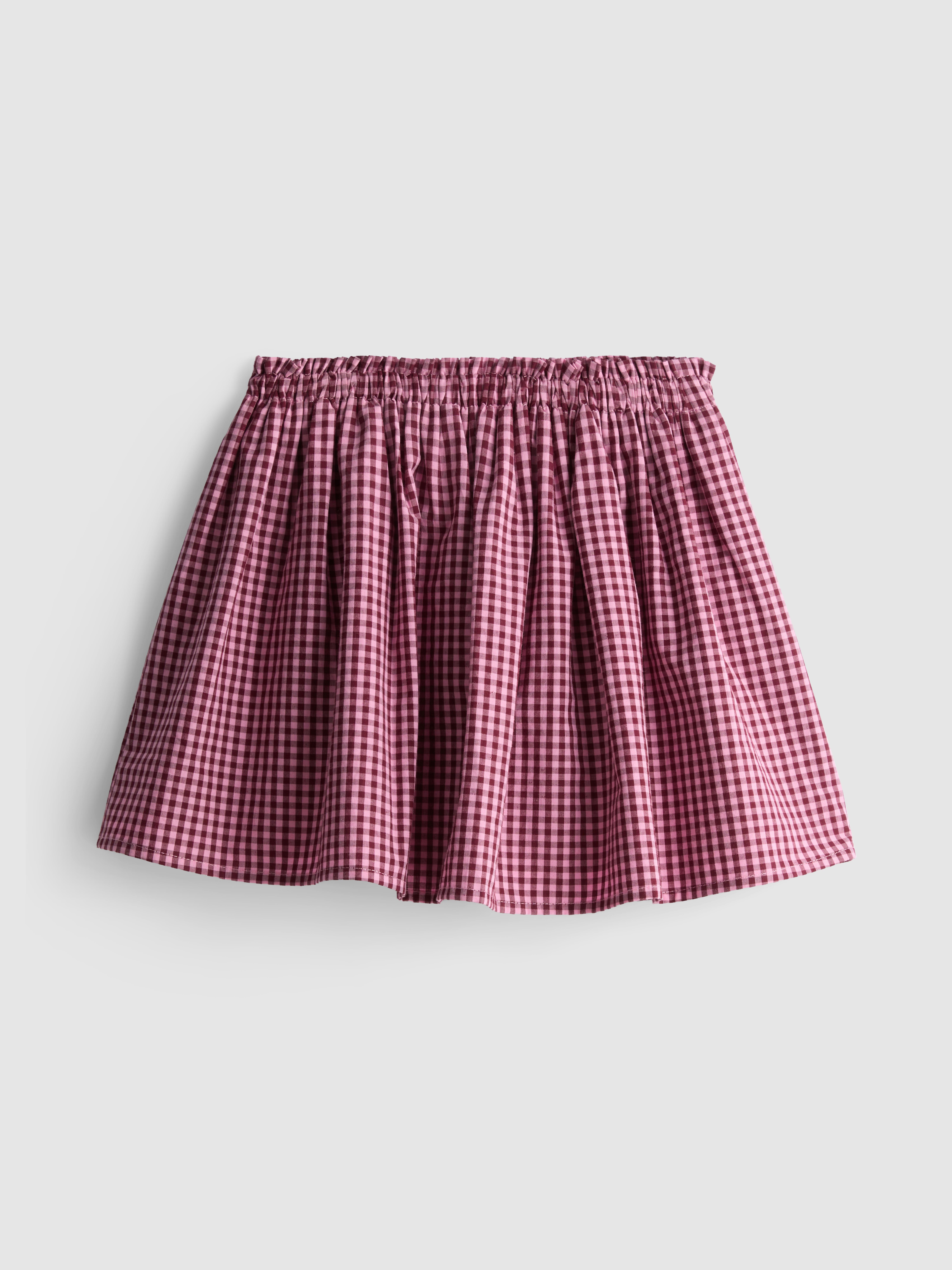 1-9yrs | Gingham Check Skirt