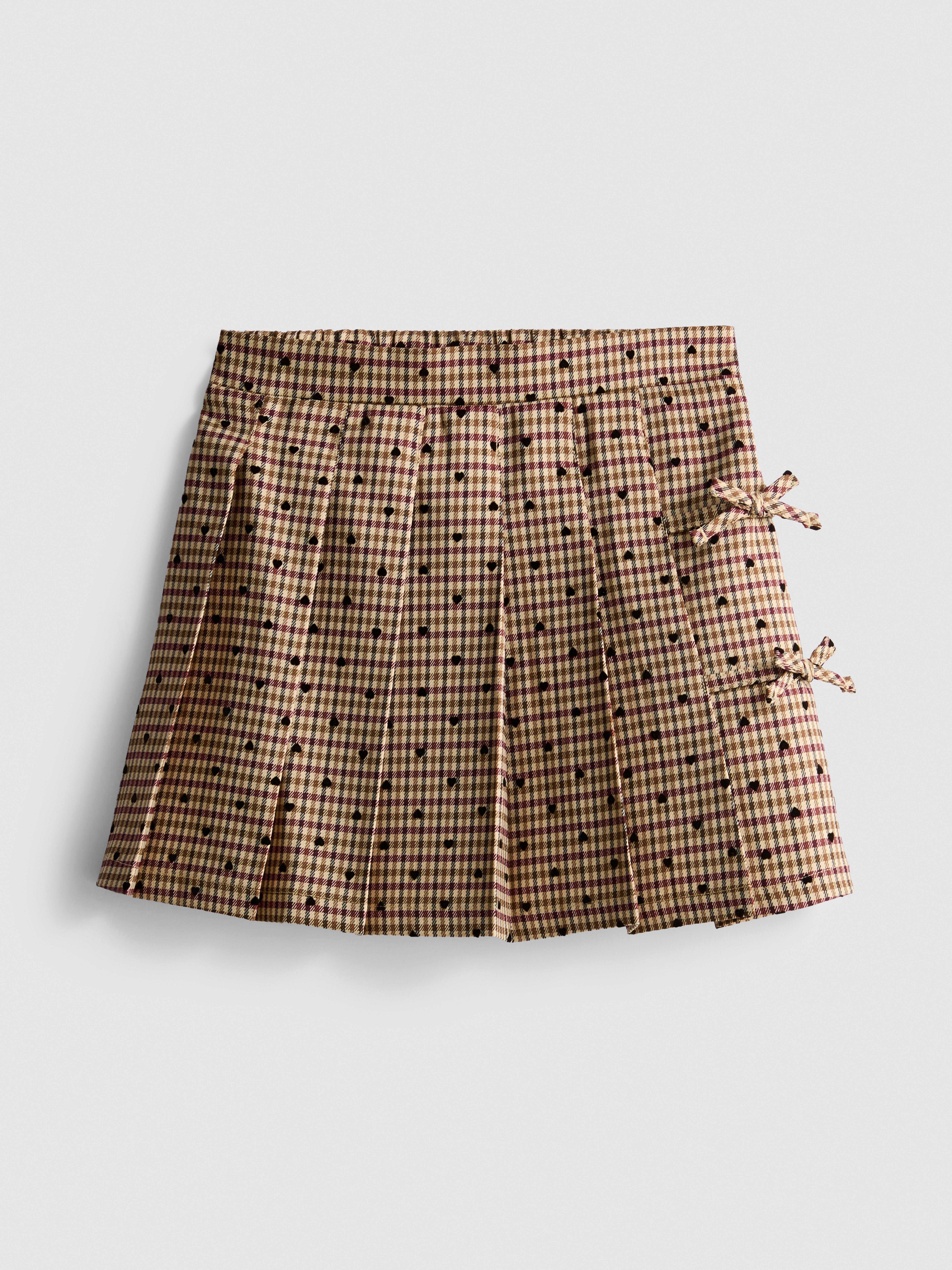 1-9yrs | Check Pleated Skirt