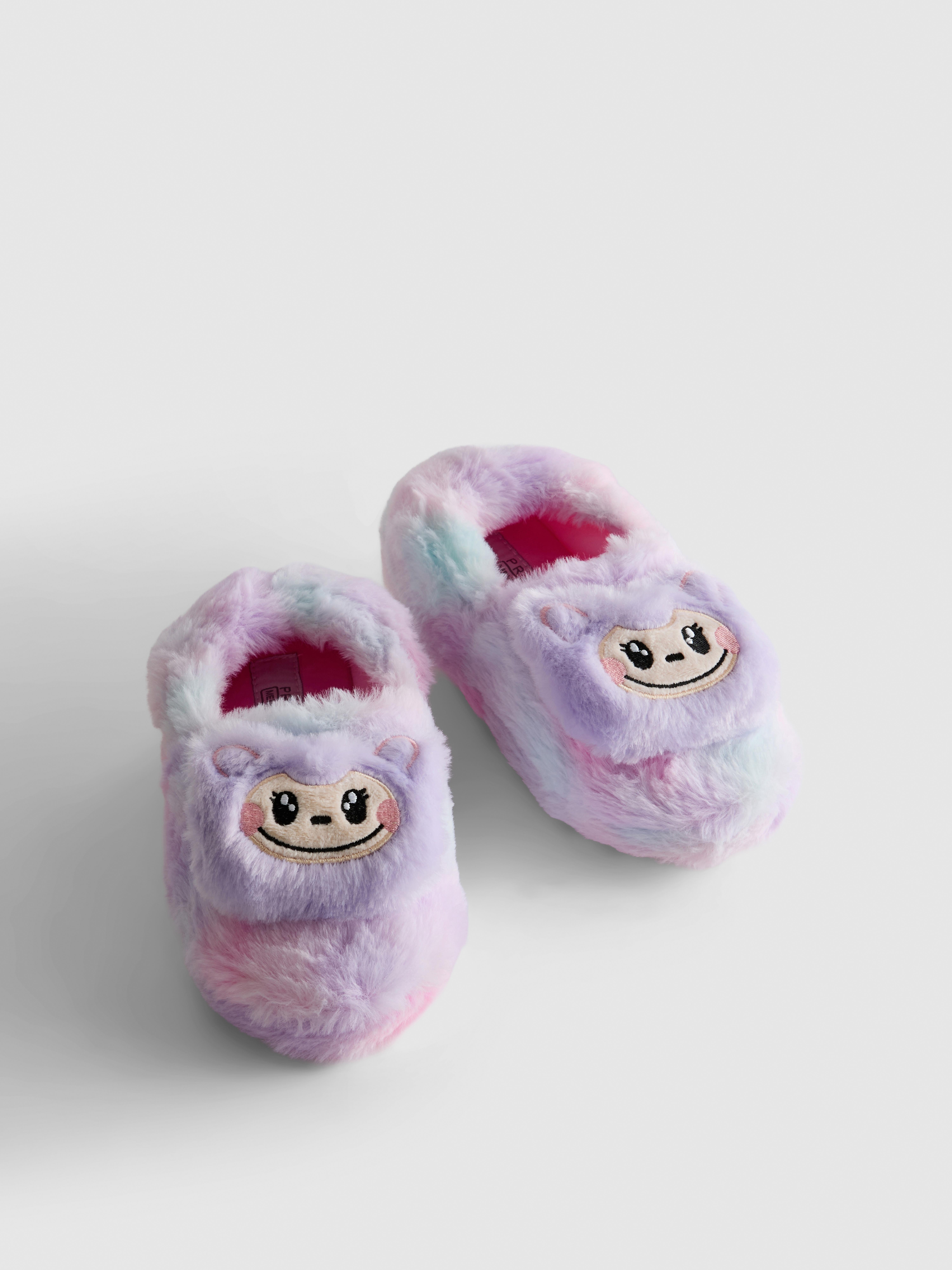 Fluffy Cupsole Slippers