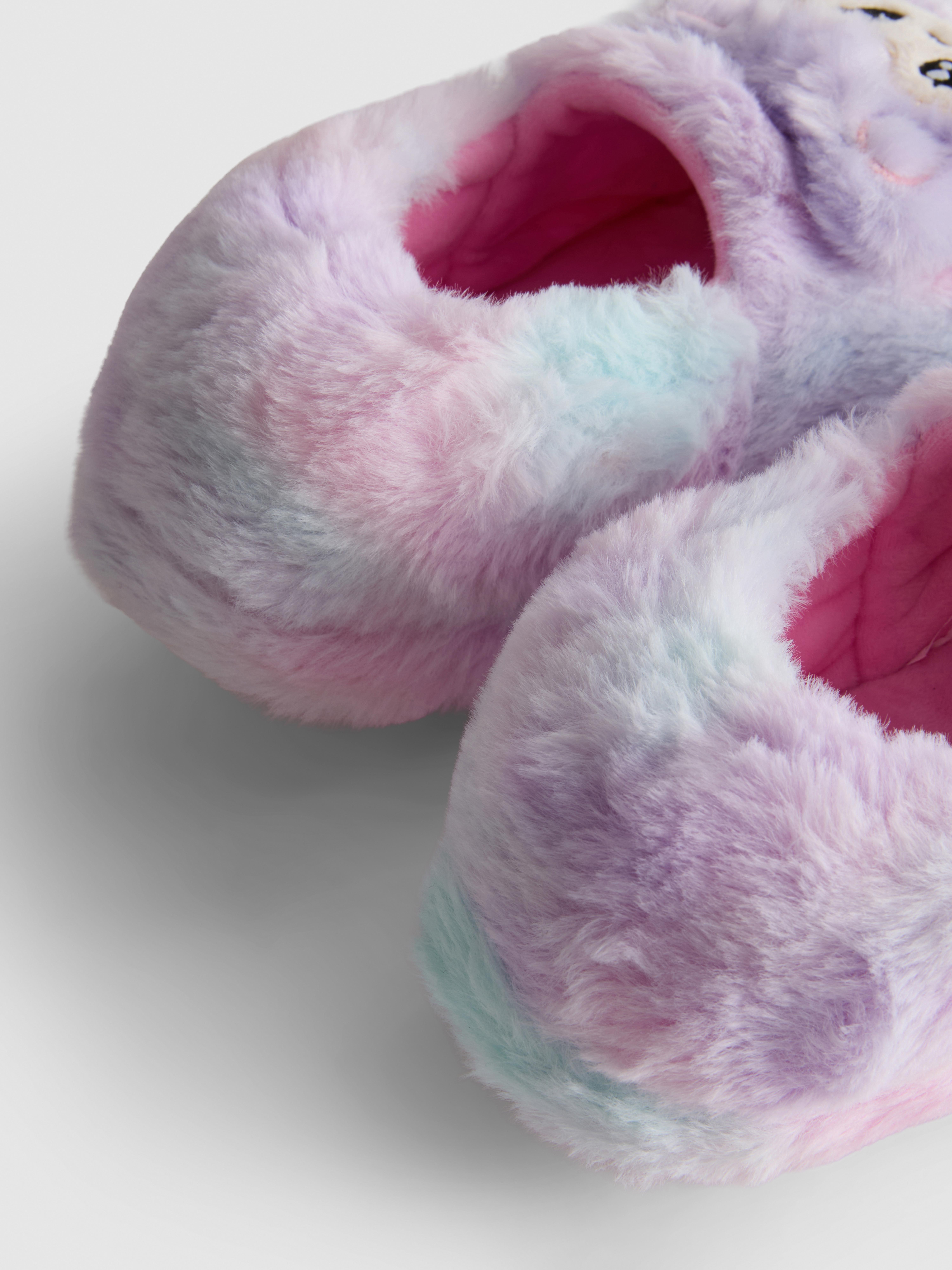 Fluffy Cupsole Slippers