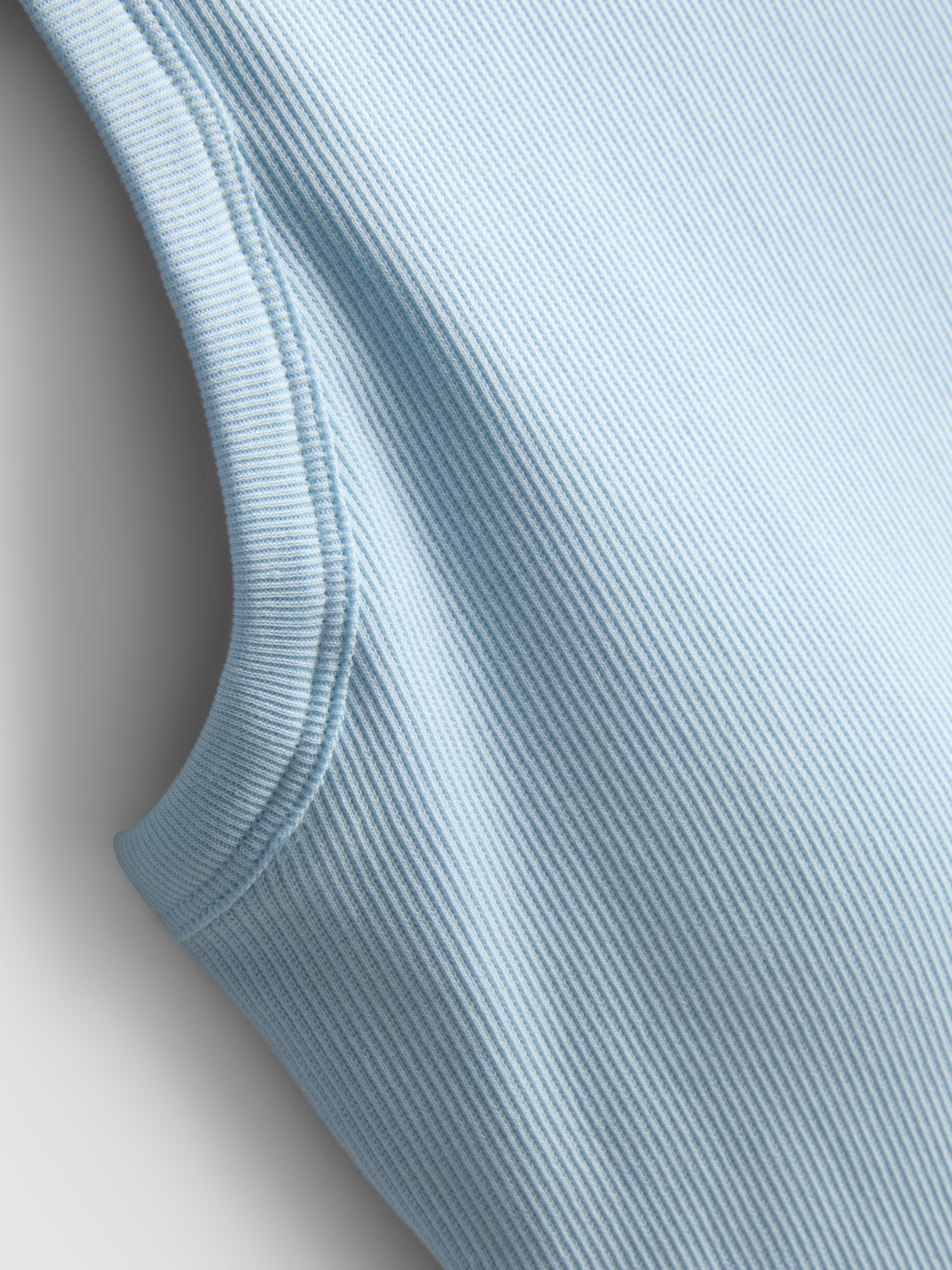 Débardeur côtelé à soutien-gorge intégré