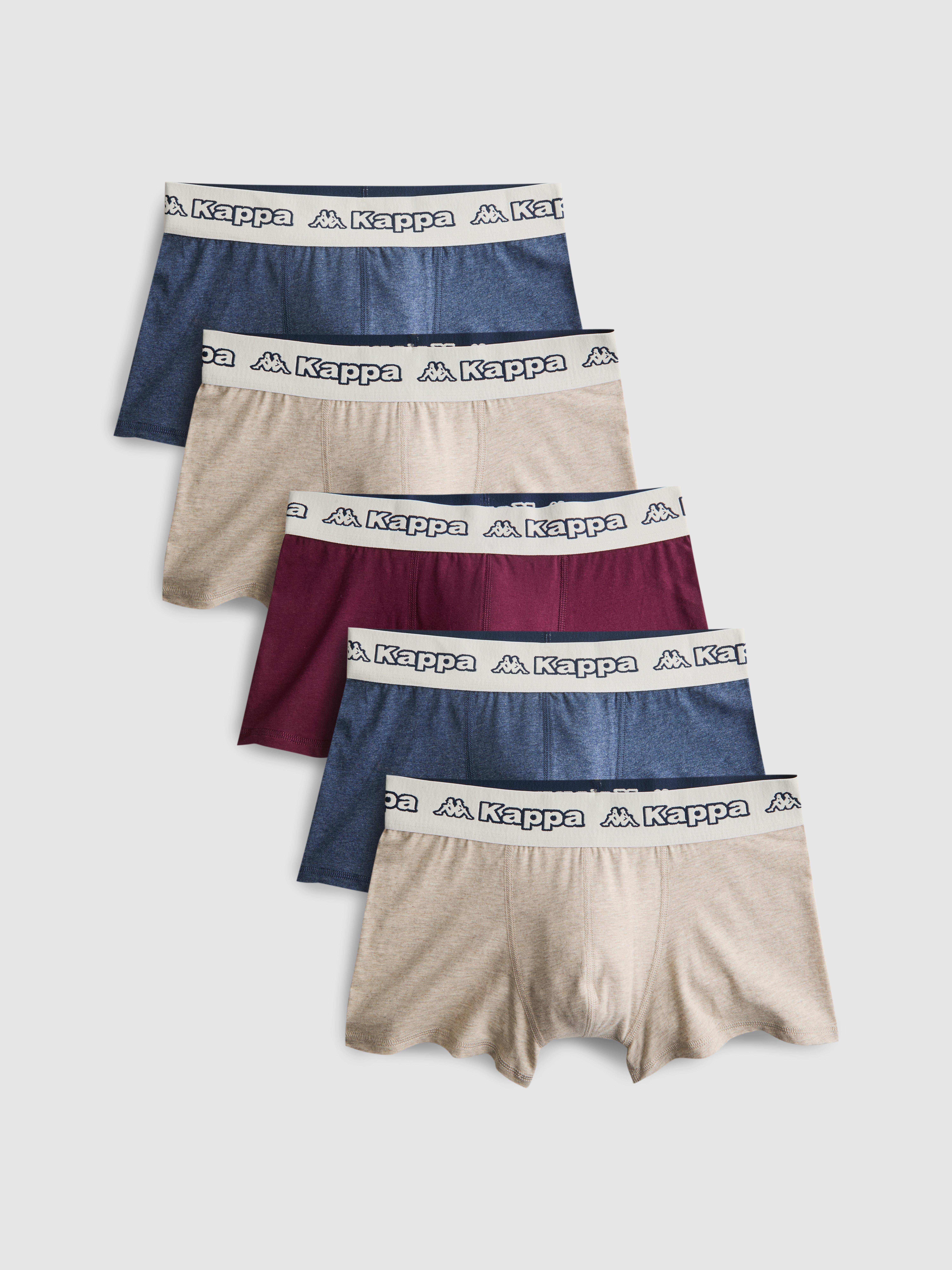 5pk Kappa Cotton Stretch Hipsters
