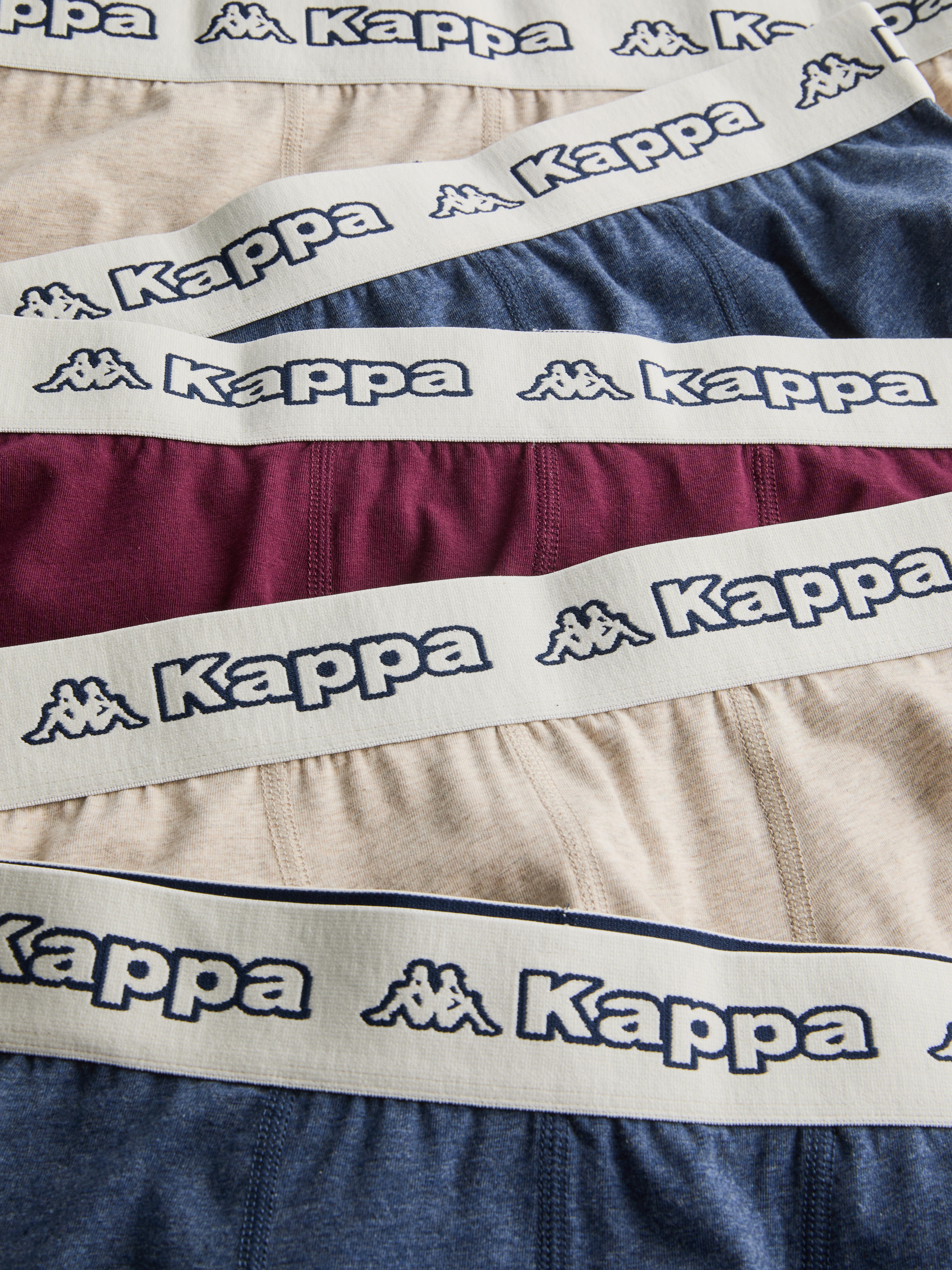 5pk Kappa Cotton Stretch Hipsters
