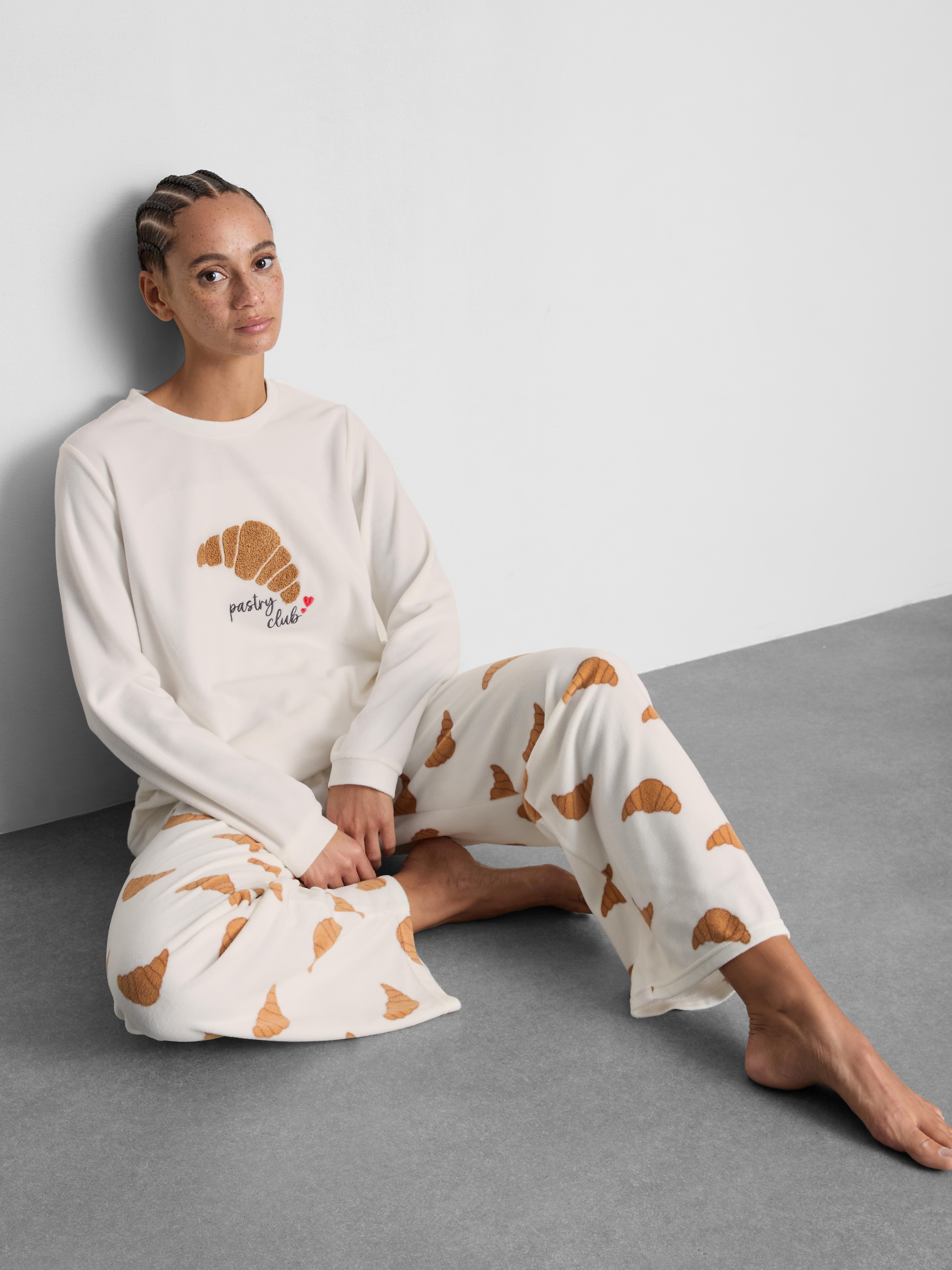 Microfleece Sweatshirt Pyjamas