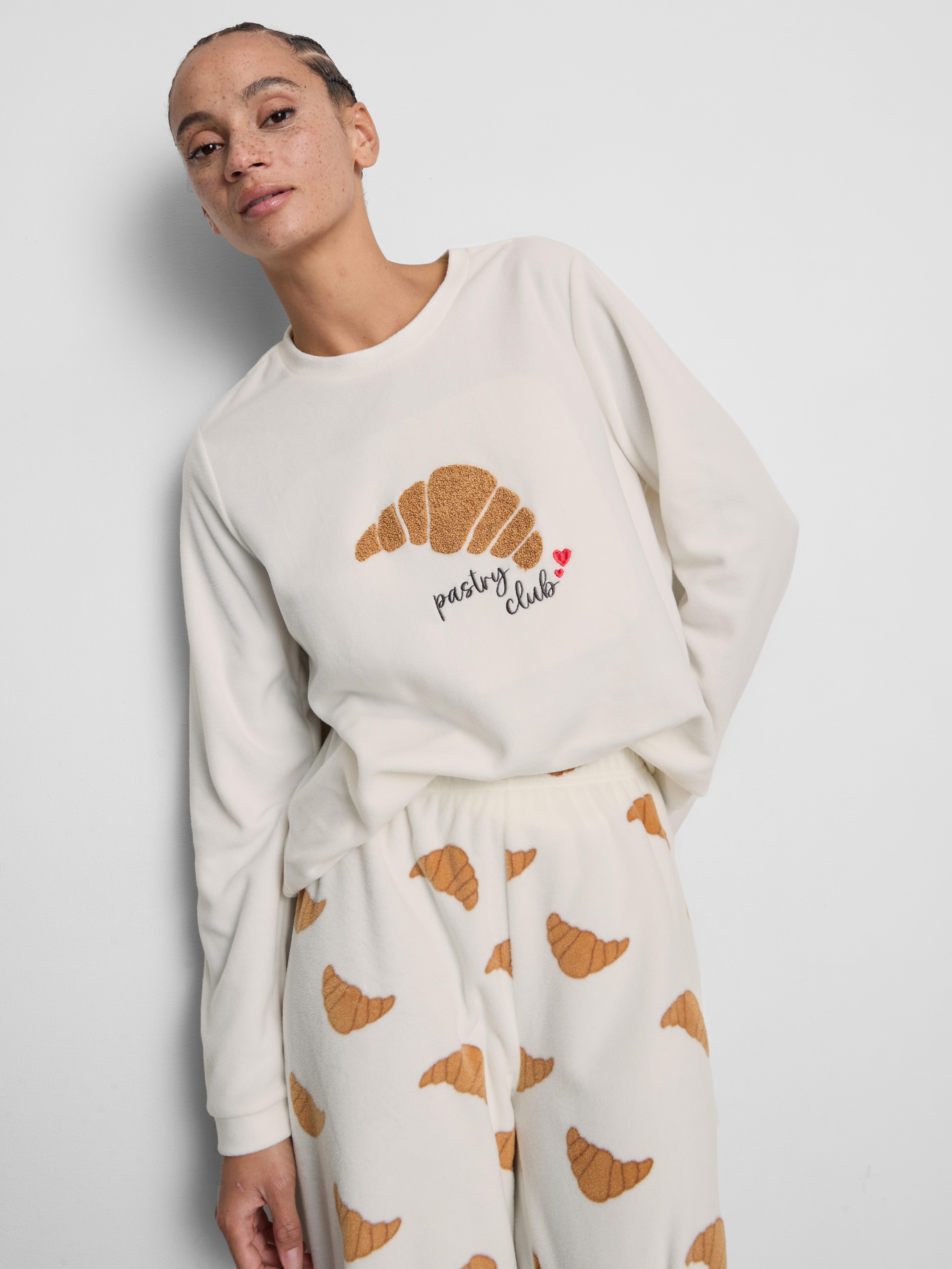 Microfleece Sweatshirt Pyjamas