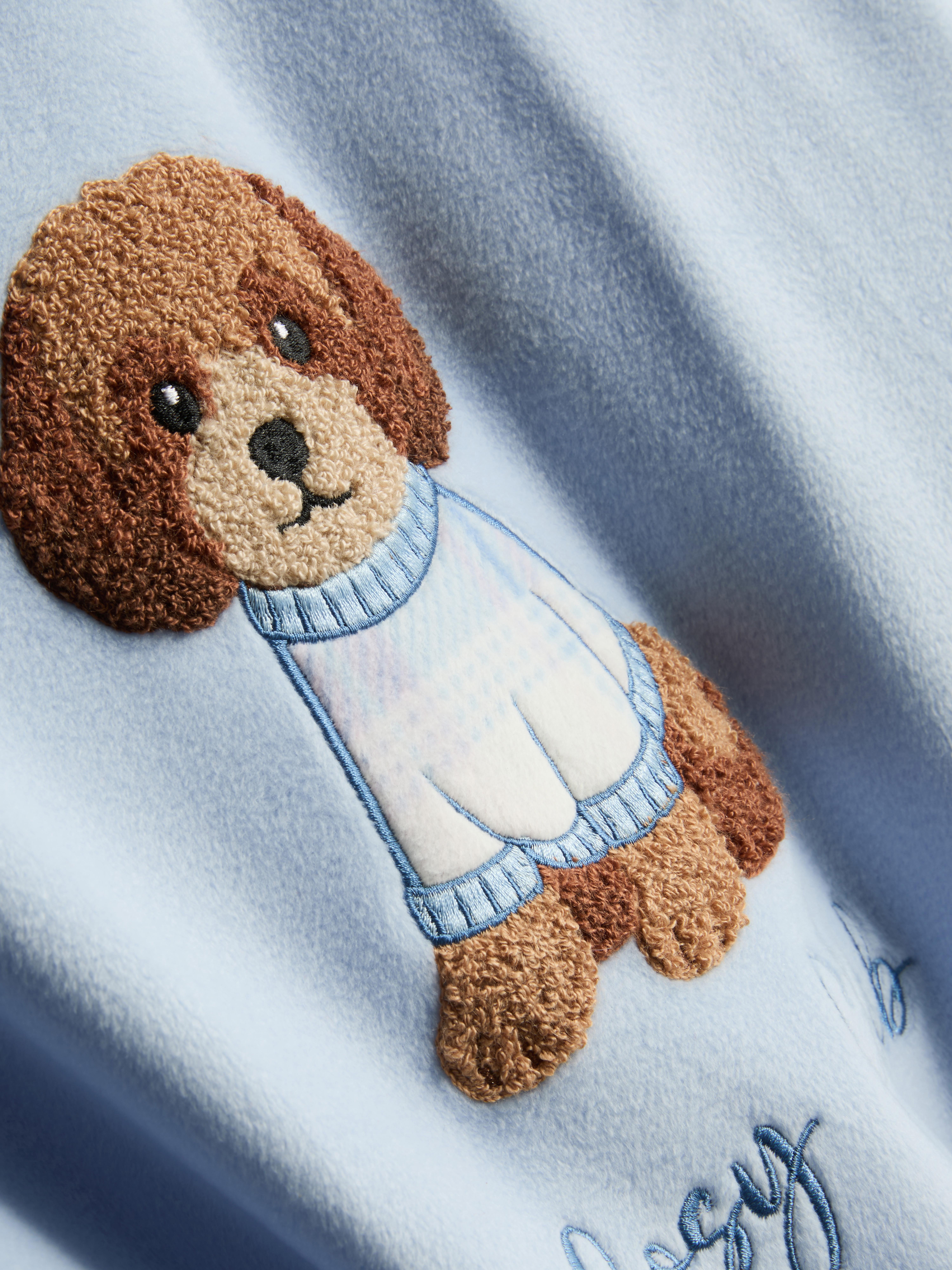 Microfleece pyjama met sweatshirt