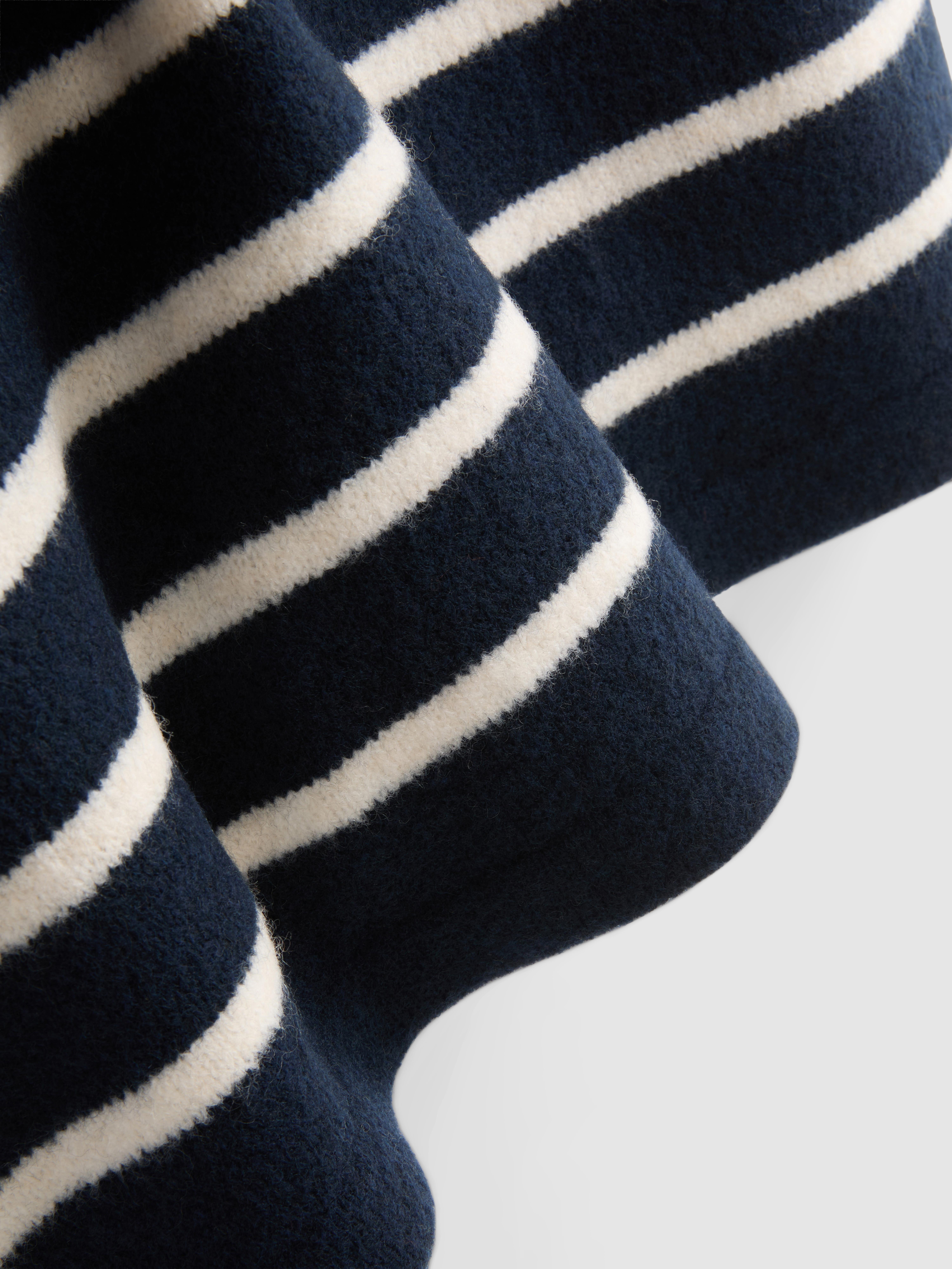 Wool-Blend Knitted Boxy T-Shirt