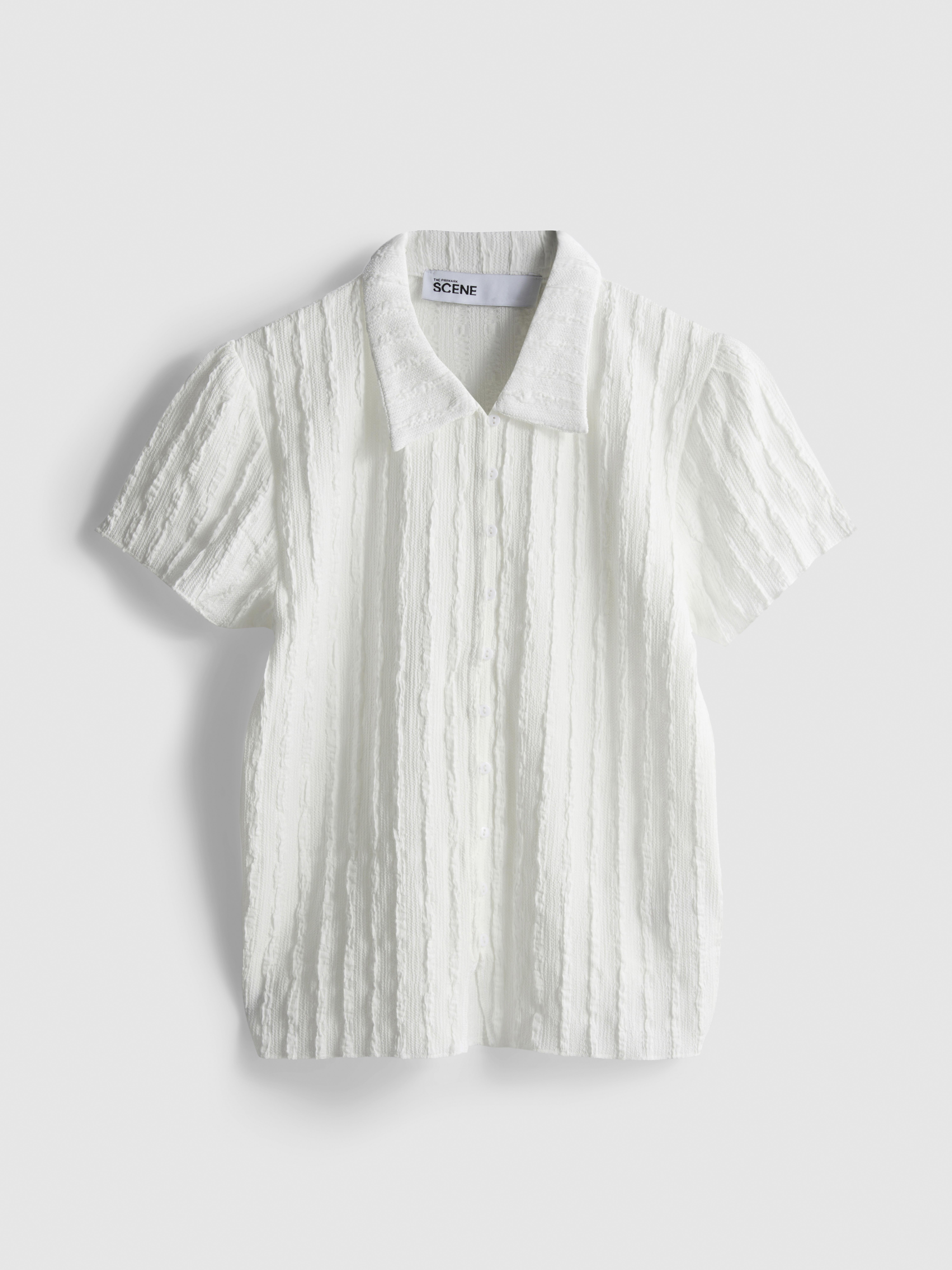 The Primark Scene | Camisa texturizada ajustada