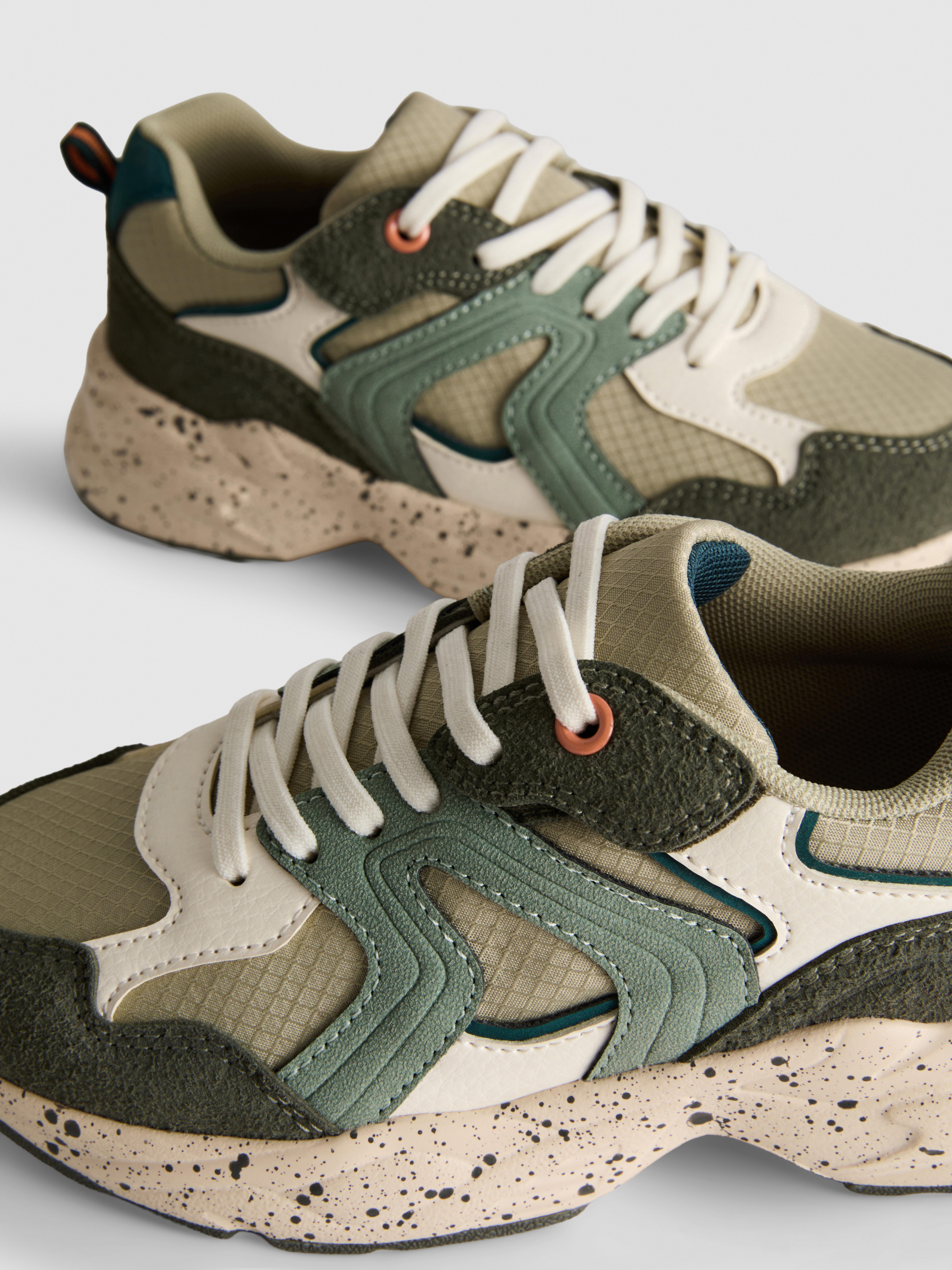 Chunky Low-Top Sneakers