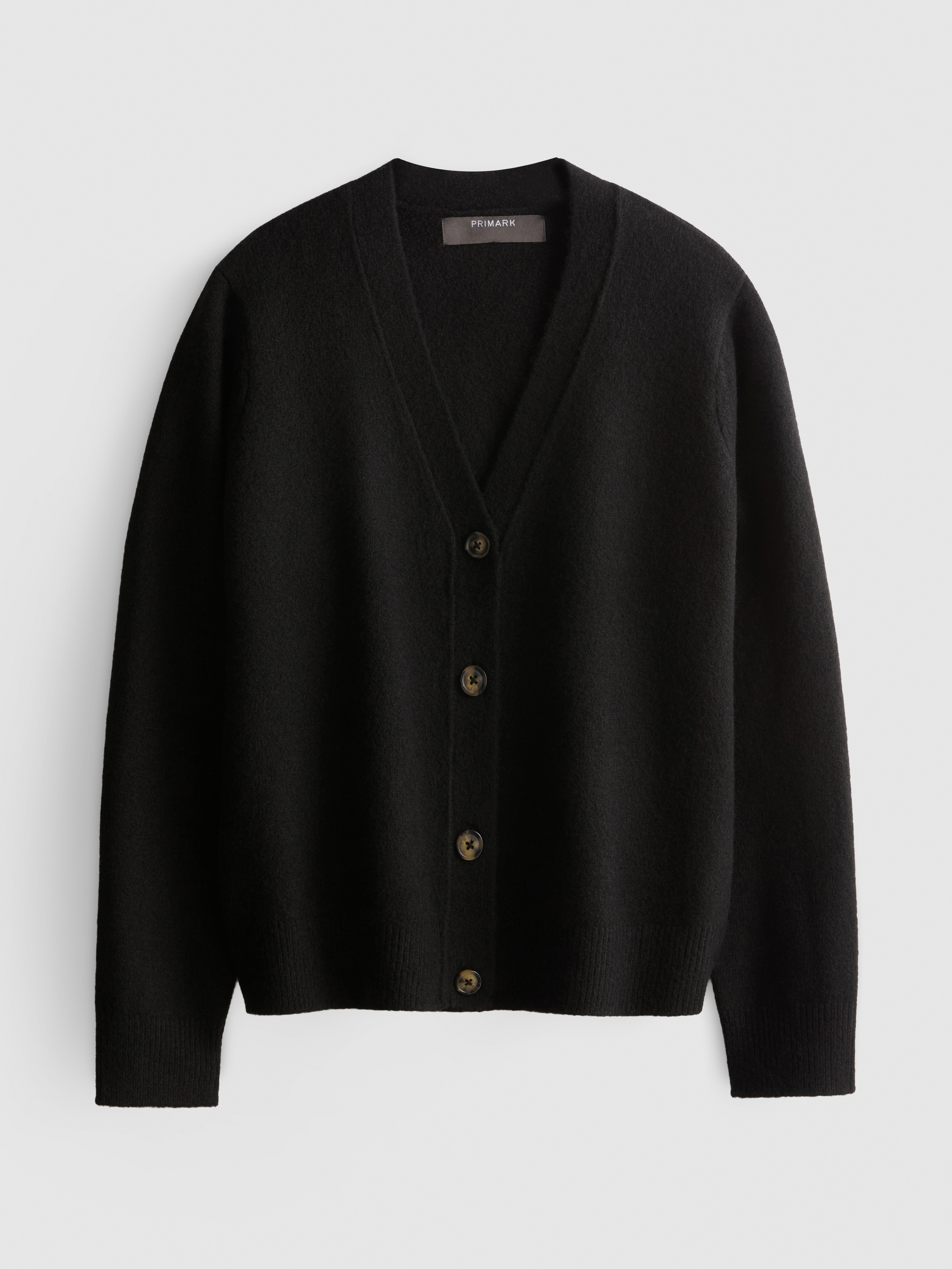 Wool Blend Boyfriend Cardigan