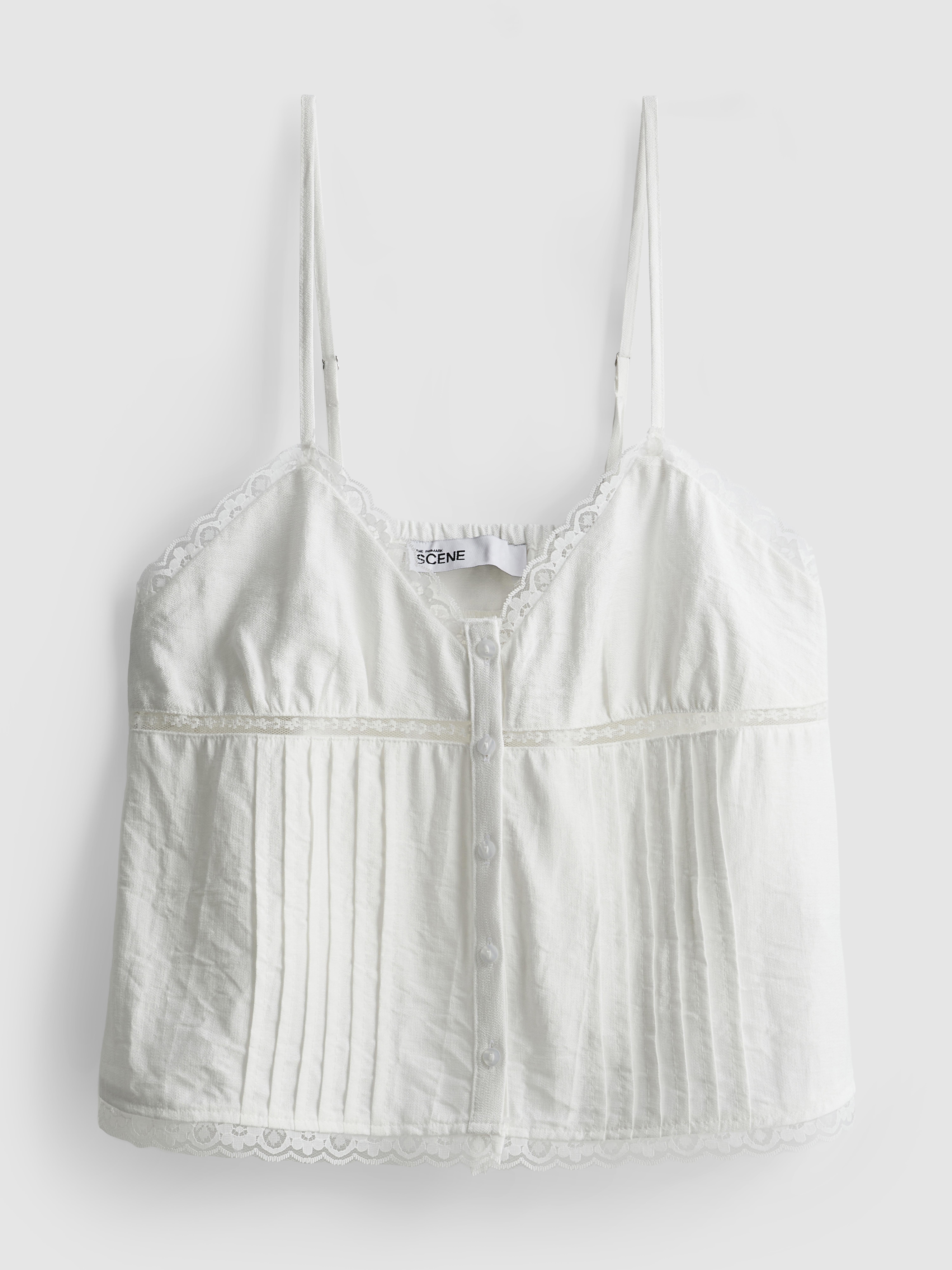 The Primark Scene | Caraco style nuisette à surpiqûre et dentelle