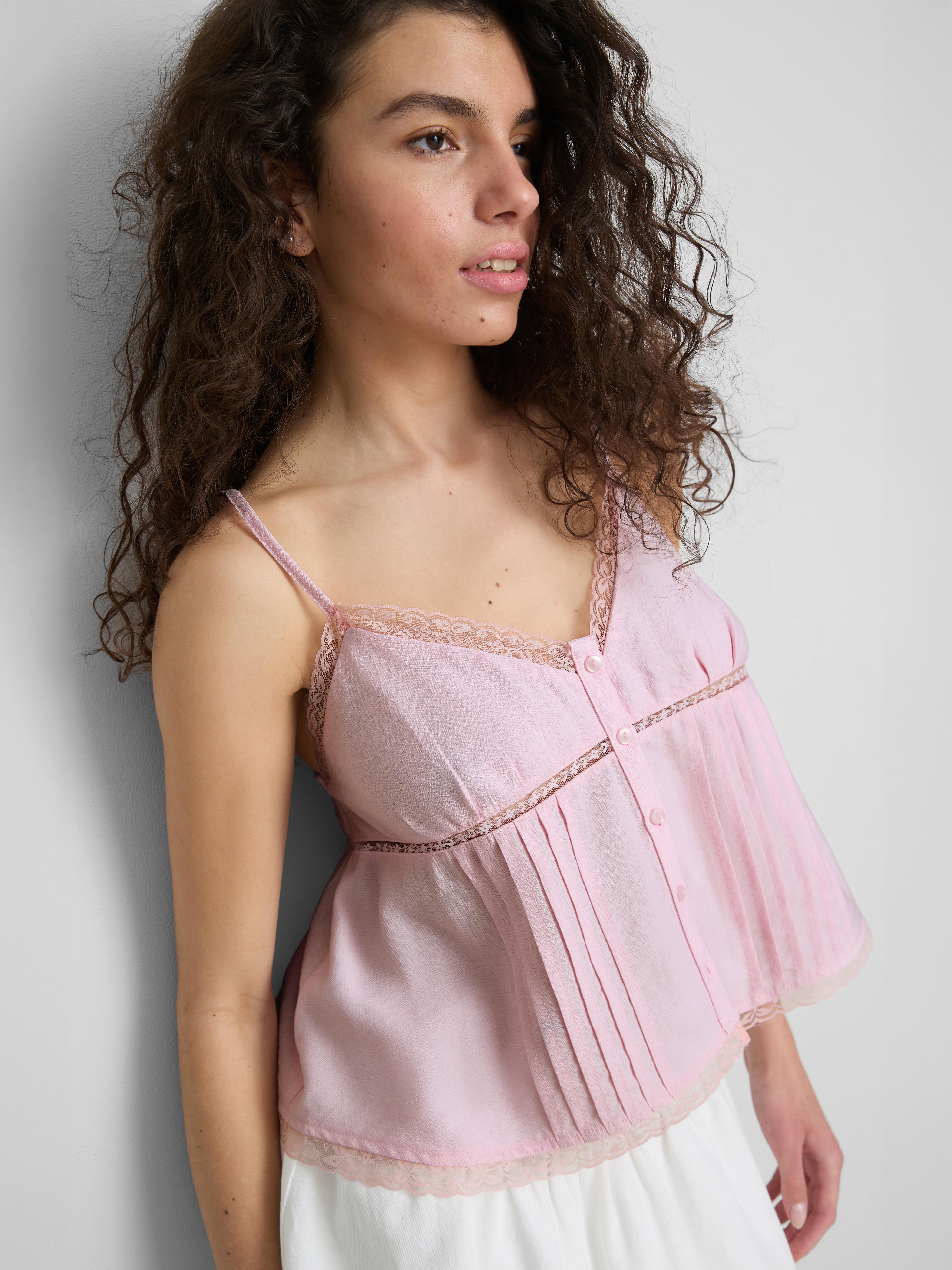 The Primark Scene | Lace Stitch Babydoll Cami Top