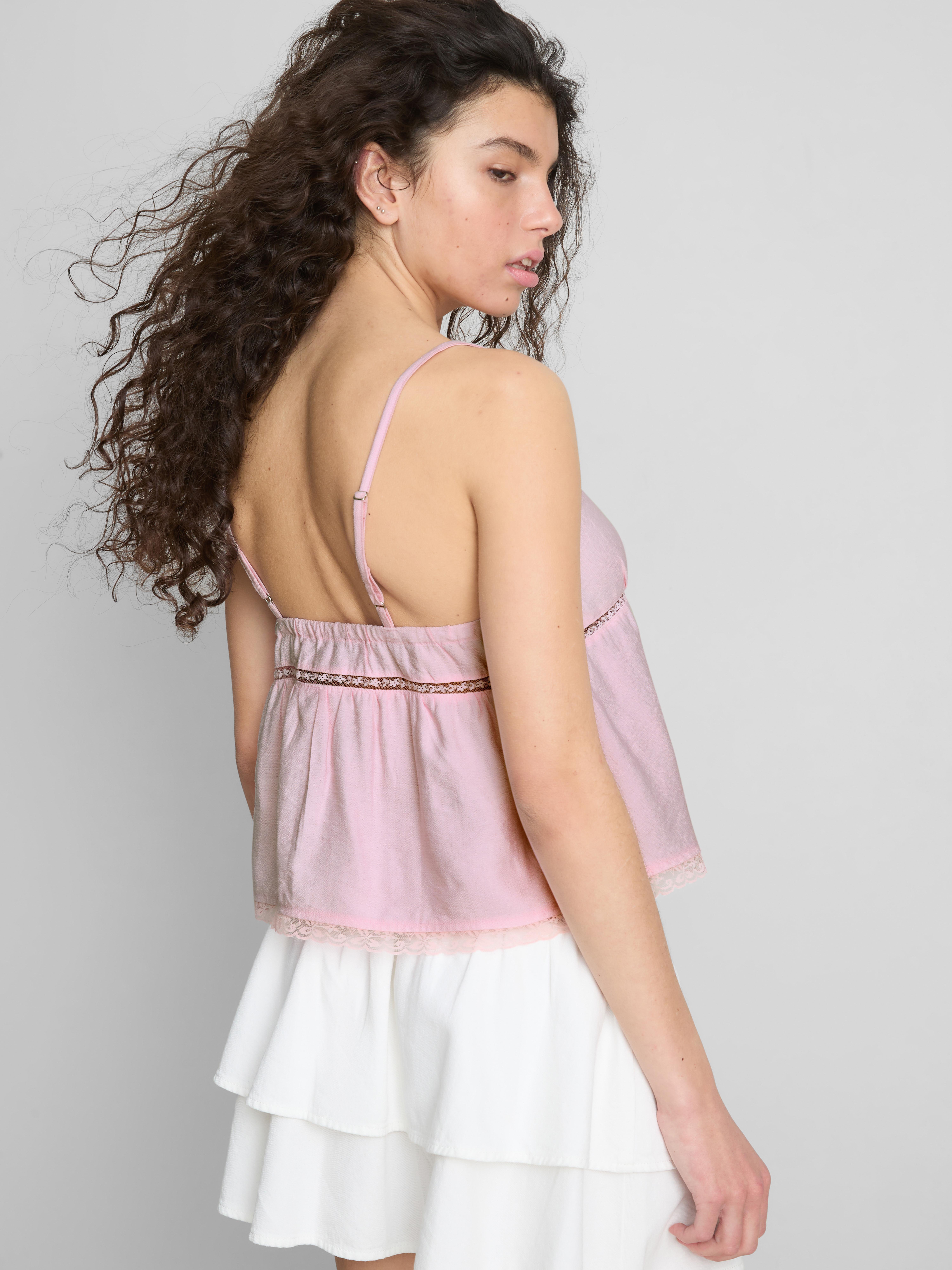 The Primark Scene | Lace Stitch Babydoll Cami Top