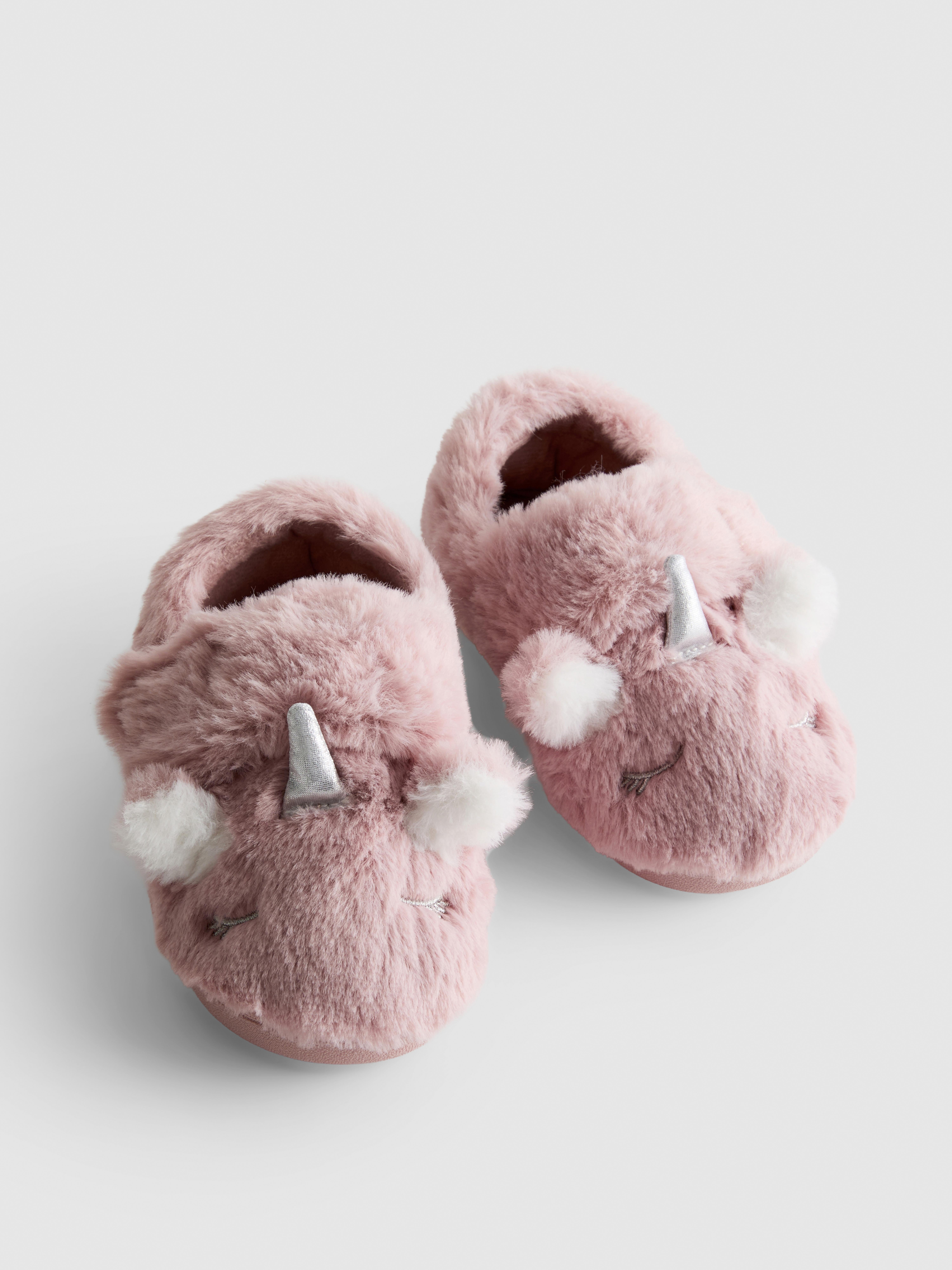 Unicorn Fluffy Cupsole Slippers