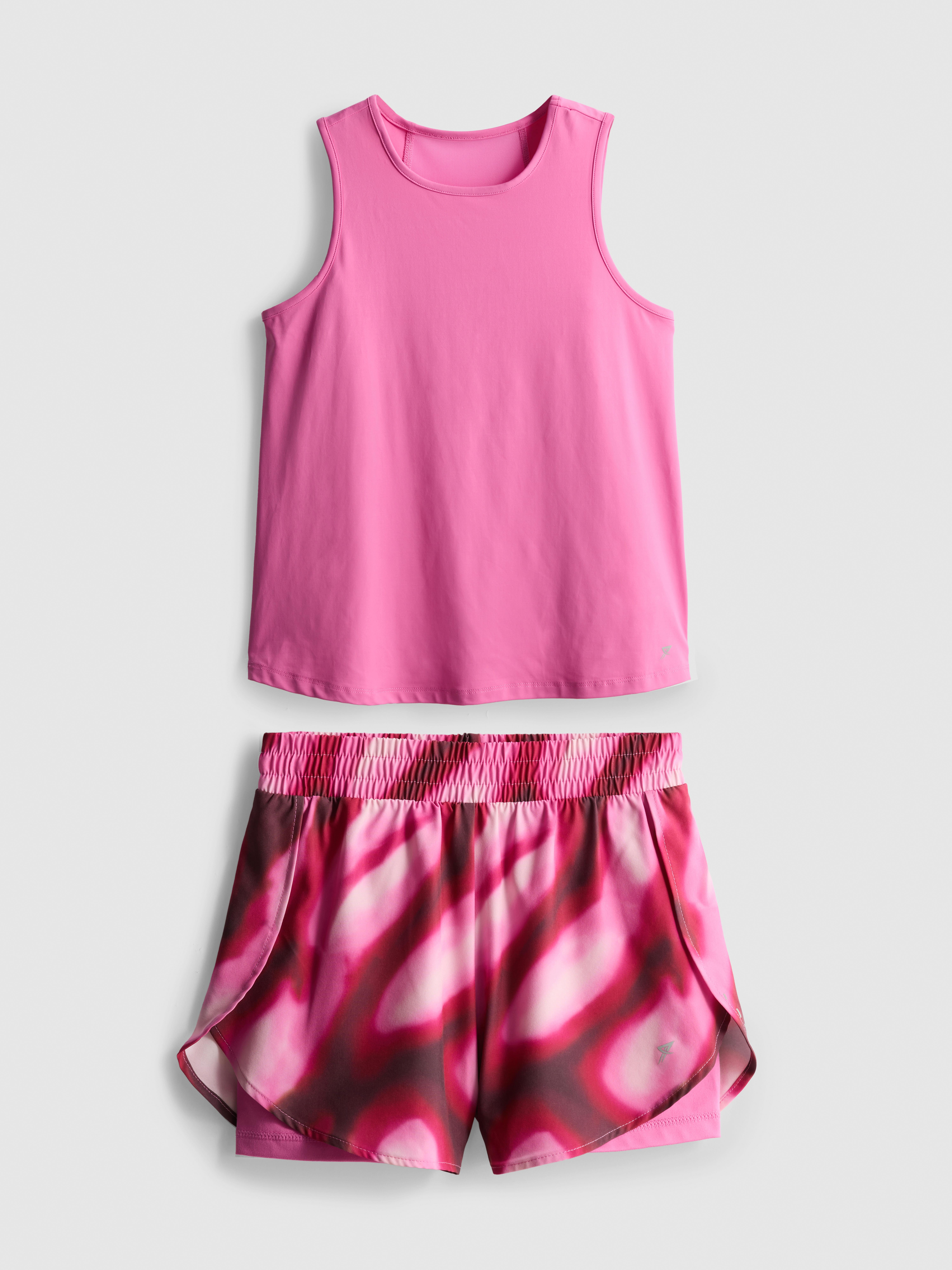 7-15 años | Pantalones cortos y camiseta sin mangas Rosa