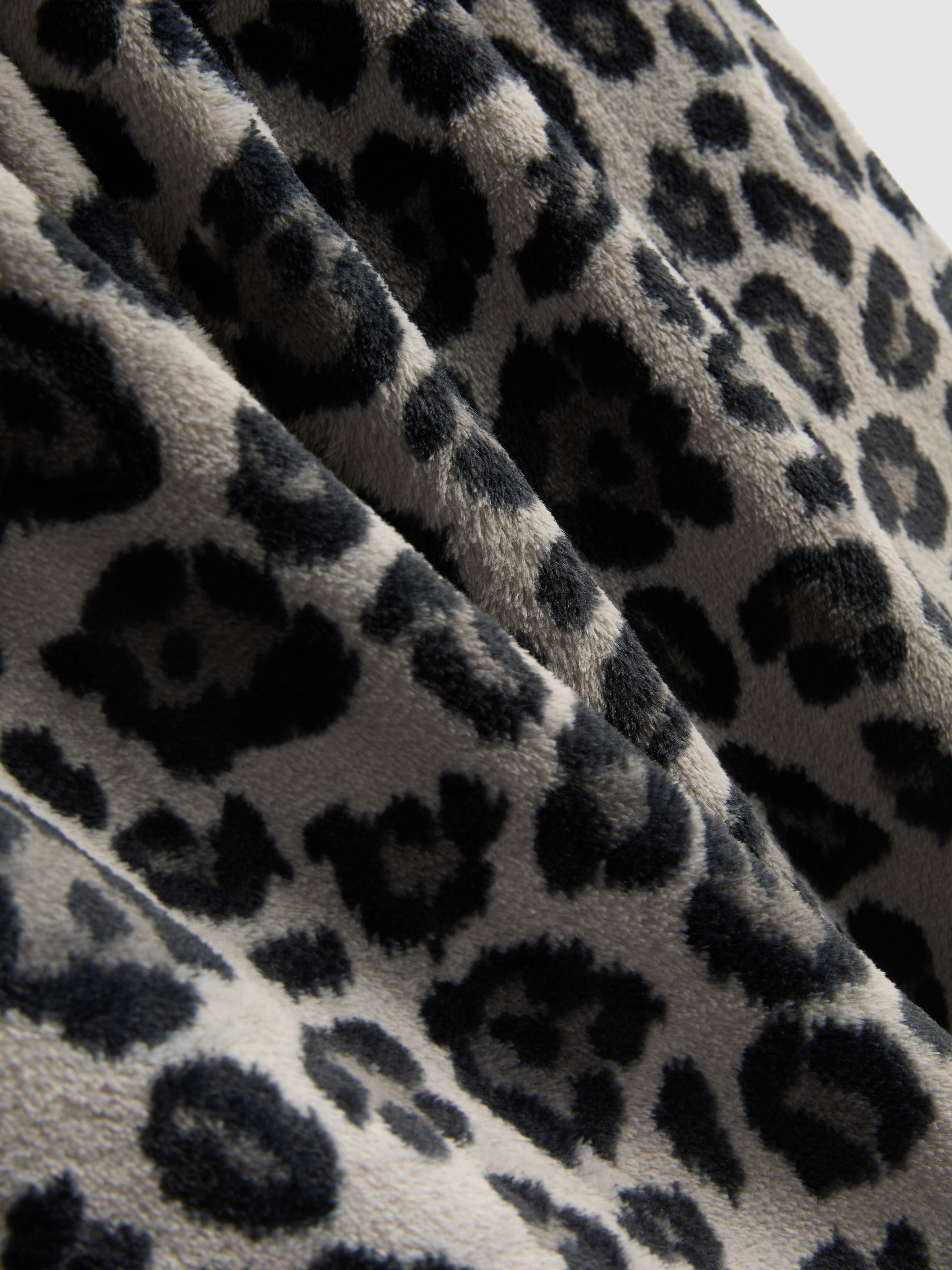 Pluchen pyjamabroek met luipaardprint Bratz