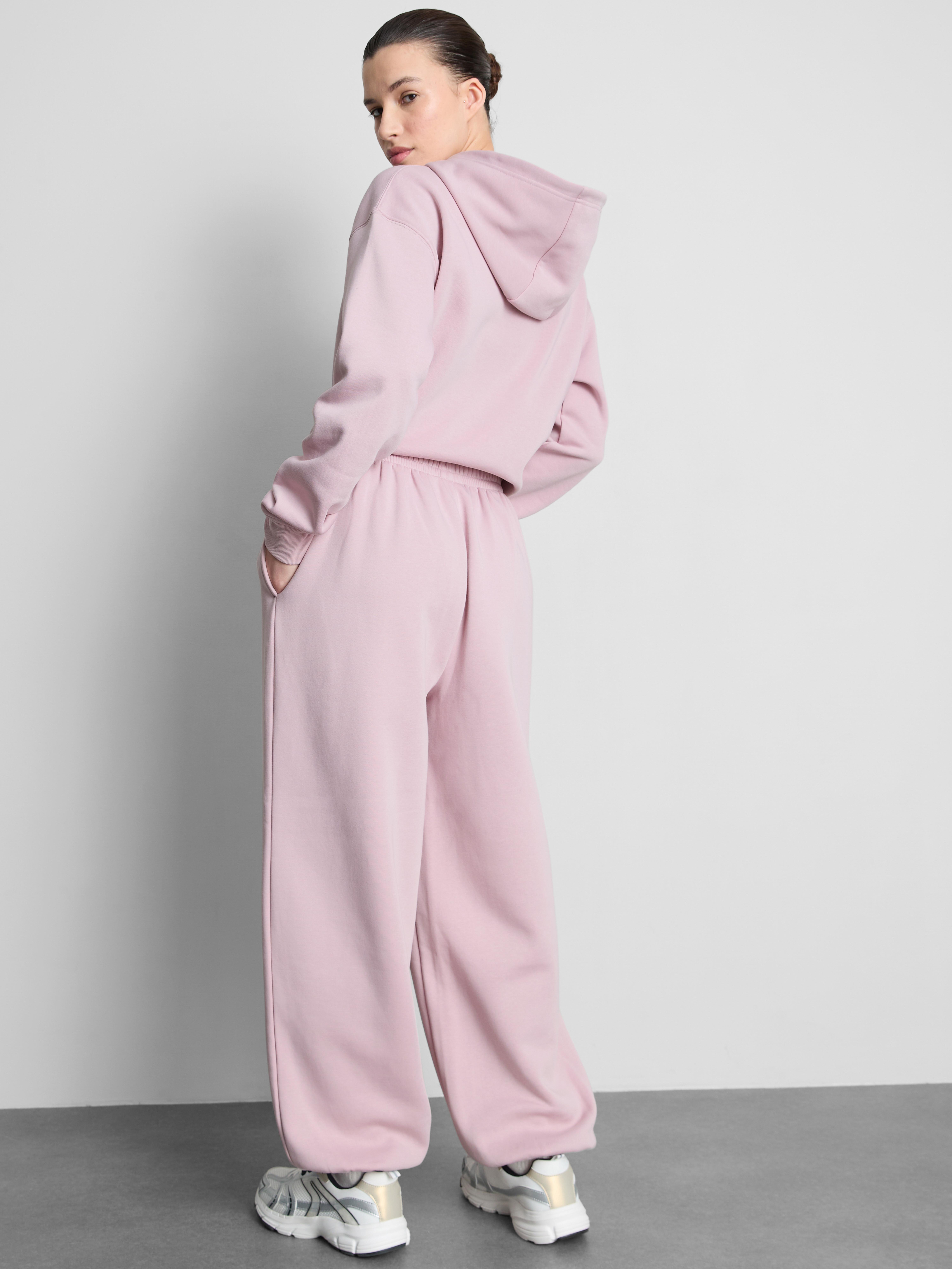 Cotton Blend Cuffed Joggers