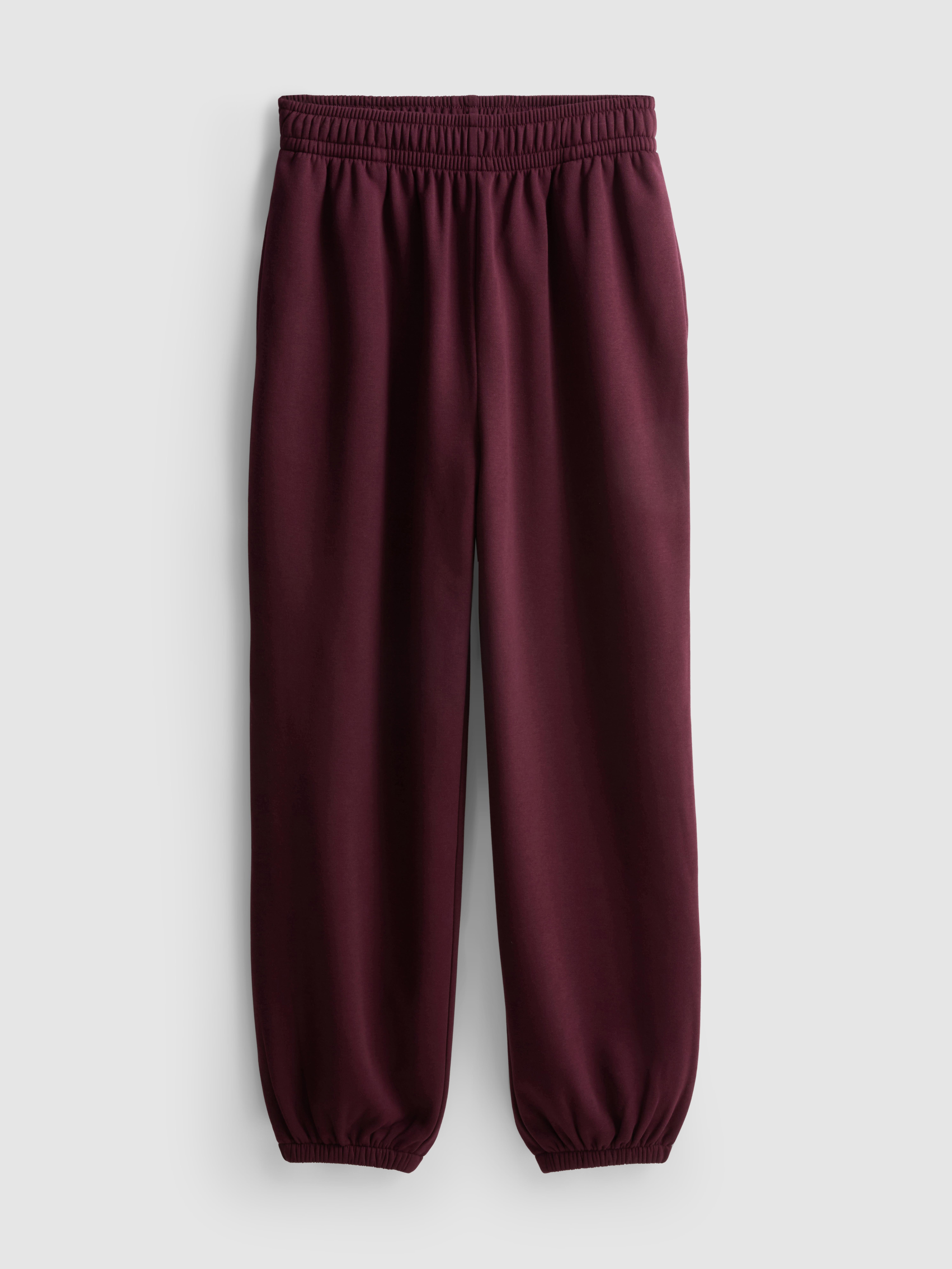 Joggingbroek van katoenmix met enkelboorden